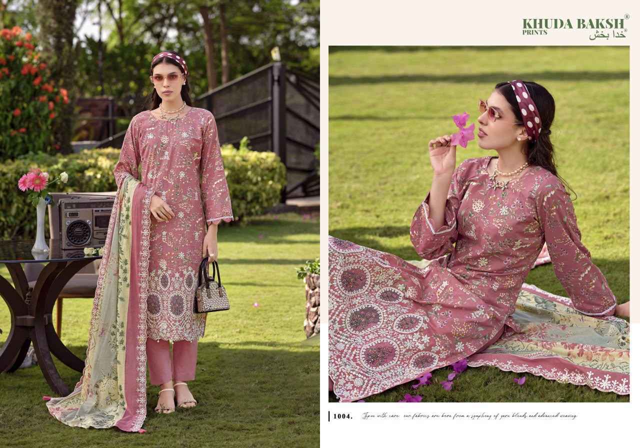 Khuda Baksh Prints Dastaan E Jashan Vol 3 Lawn Dress Material 8 pcs Cataloge