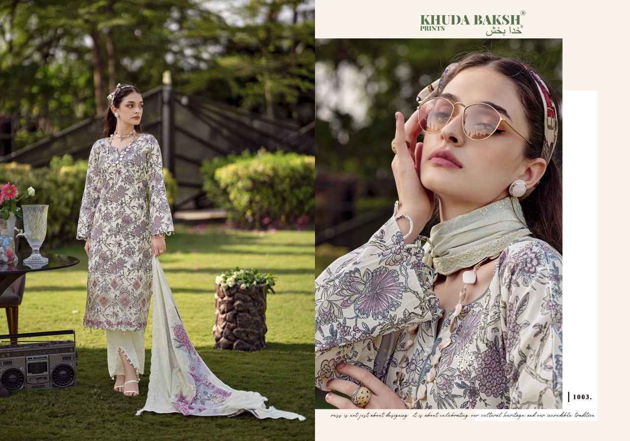 Khuda Baksh Prints Dastaan E Jashan Vol 3 Lawn Dress Material 8 pcs Cataloge