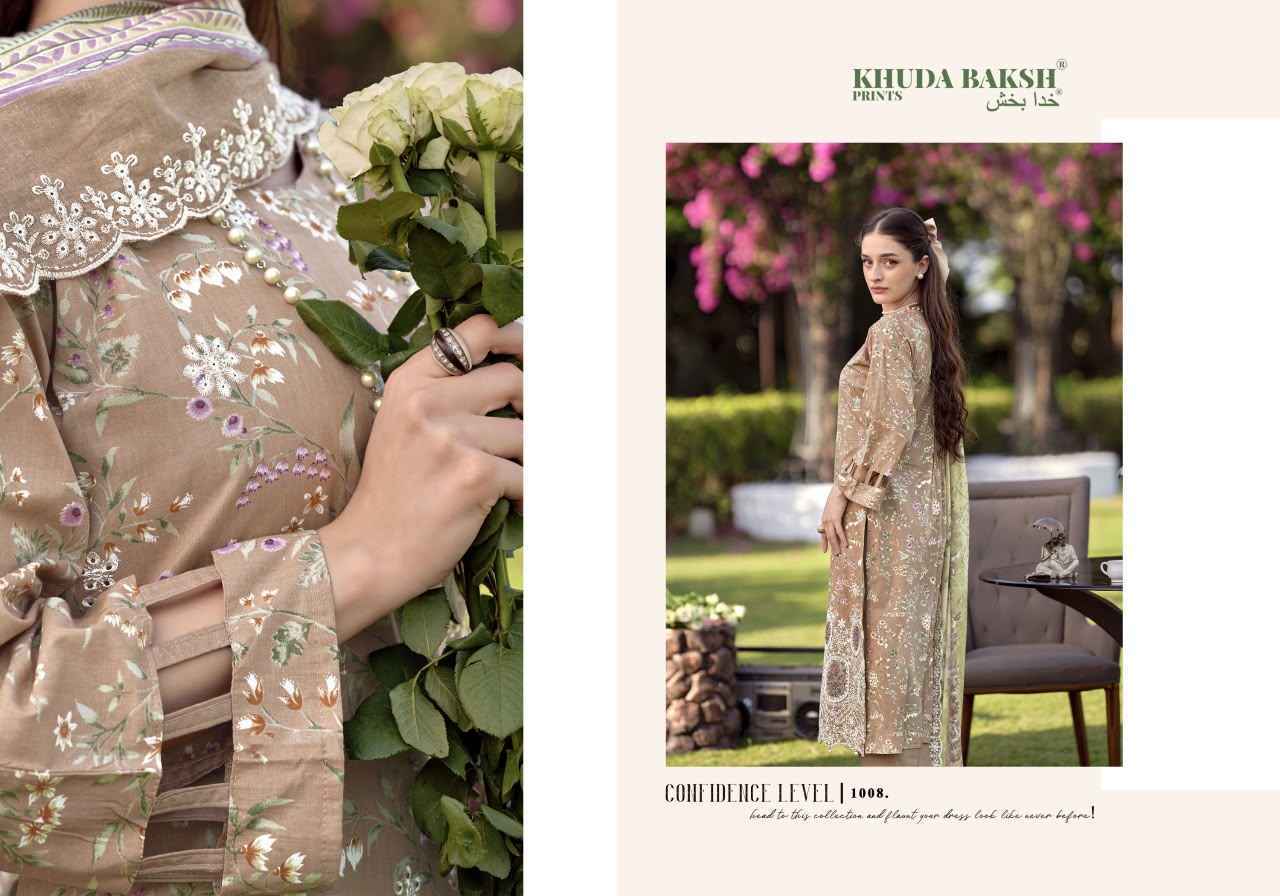 Khuda Baksh Prints Dastaan E Jashan Vol 3 Lawn Dress Material 8 pcs Cataloge
