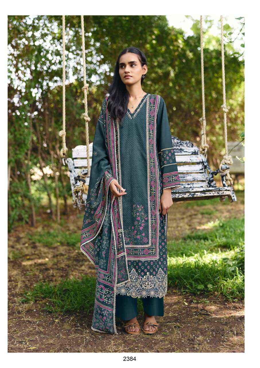 Kimora Manzil Vol-85 Lawn Cotton Dress Material (4 pcs Catalogue)
