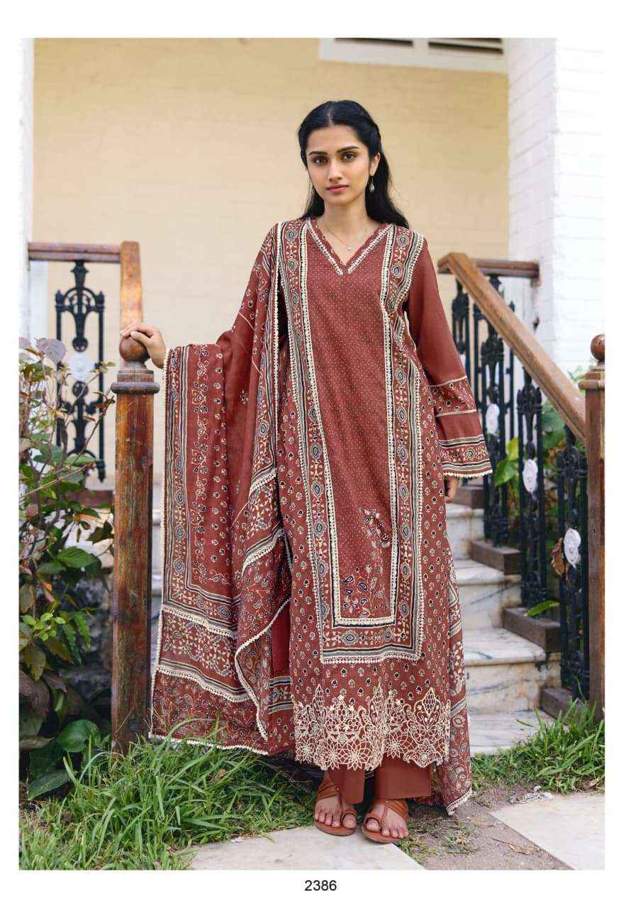 Kimora Manzil Vol-85 Lawn Cotton Dress Material (4 pcs Catalogue)