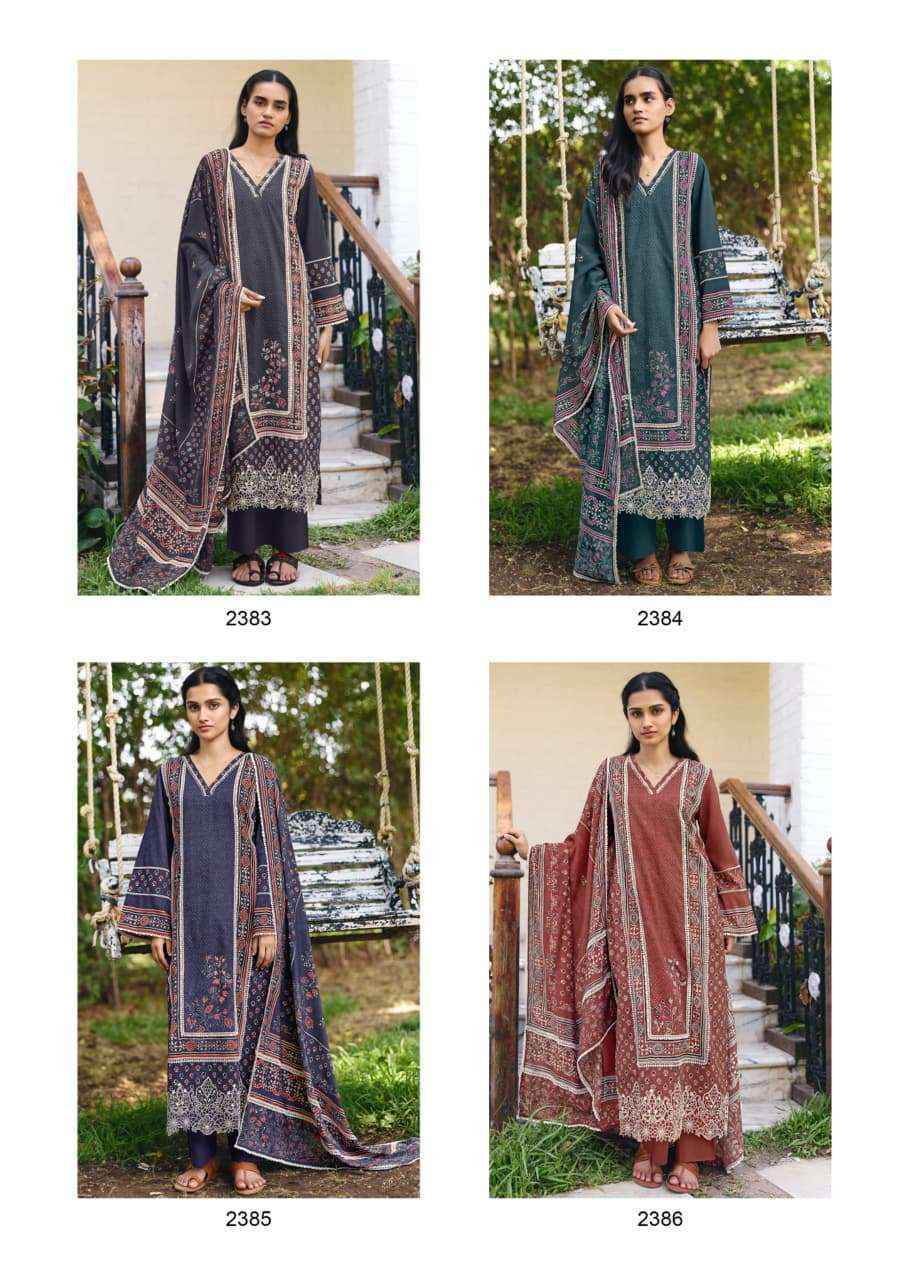 Kimora Manzil Vol-85 Lawn Cotton Dress Material (4 pcs Catalogue)