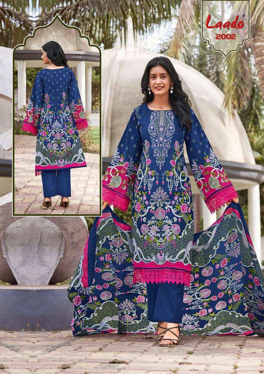 Laado Innayat Vol-2 Cotton Dress Material (8 Pc Catalouge)