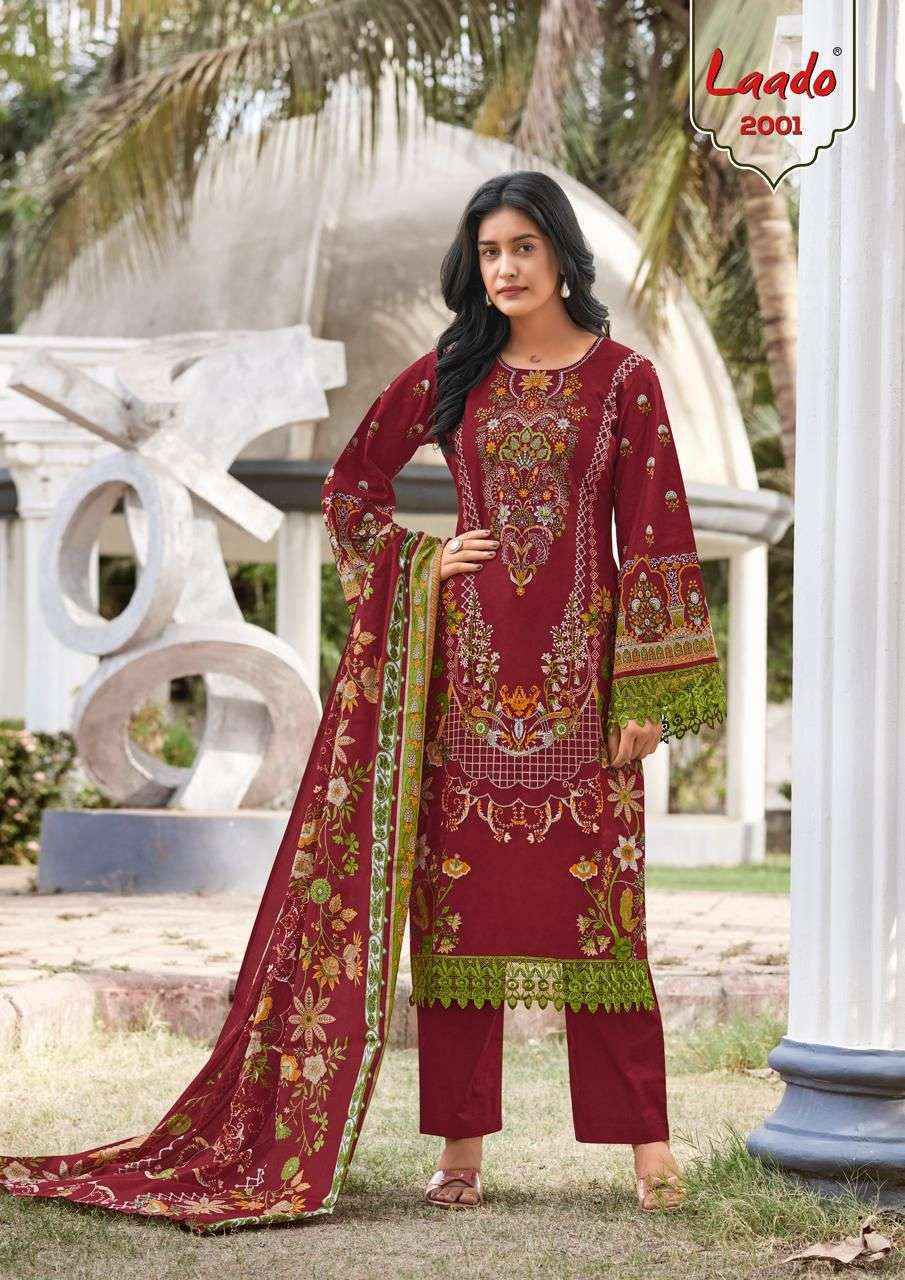 Laado Innayat Vol-2 Cotton Dress Material (8 Pc Catalouge)