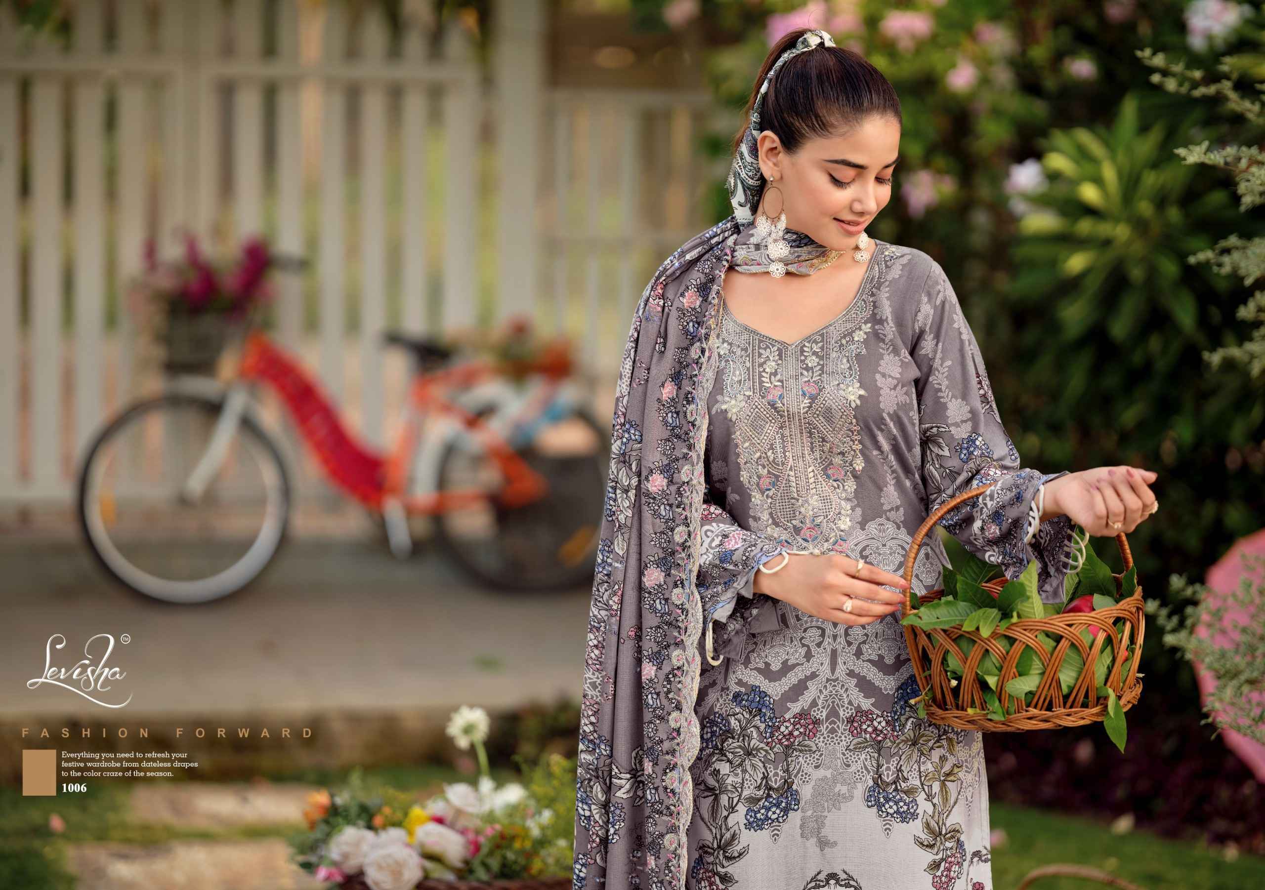 Levisha Needal Wonder Nx Vol-3 Rayon Viscose Dress Material (6 pcs Catalogue)