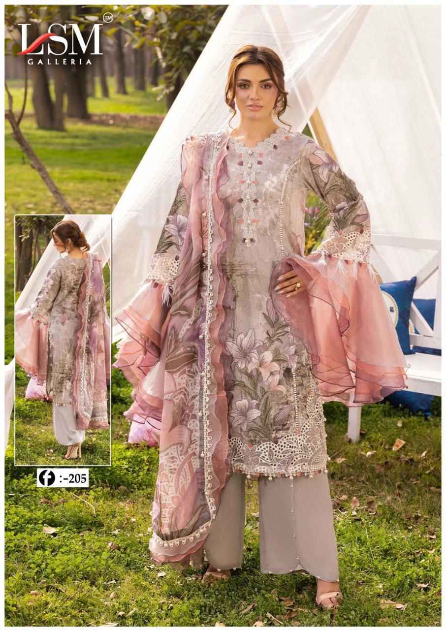 LSM Galleria Firdous Queen Lawn Vol-20 Readymade Lawn Cotton Dress (6 pcs Catalogue)