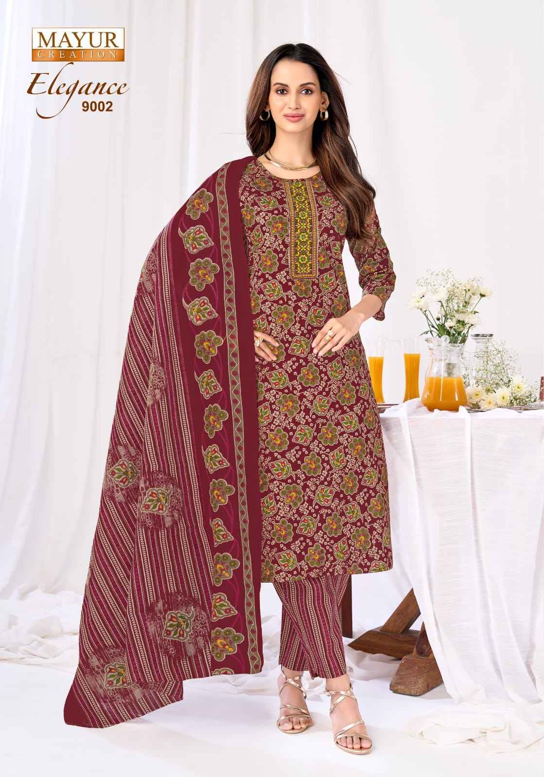Mayur Creation Elegance Vol-9 Readymade Cotton Suit (10 pcs Catalogue)