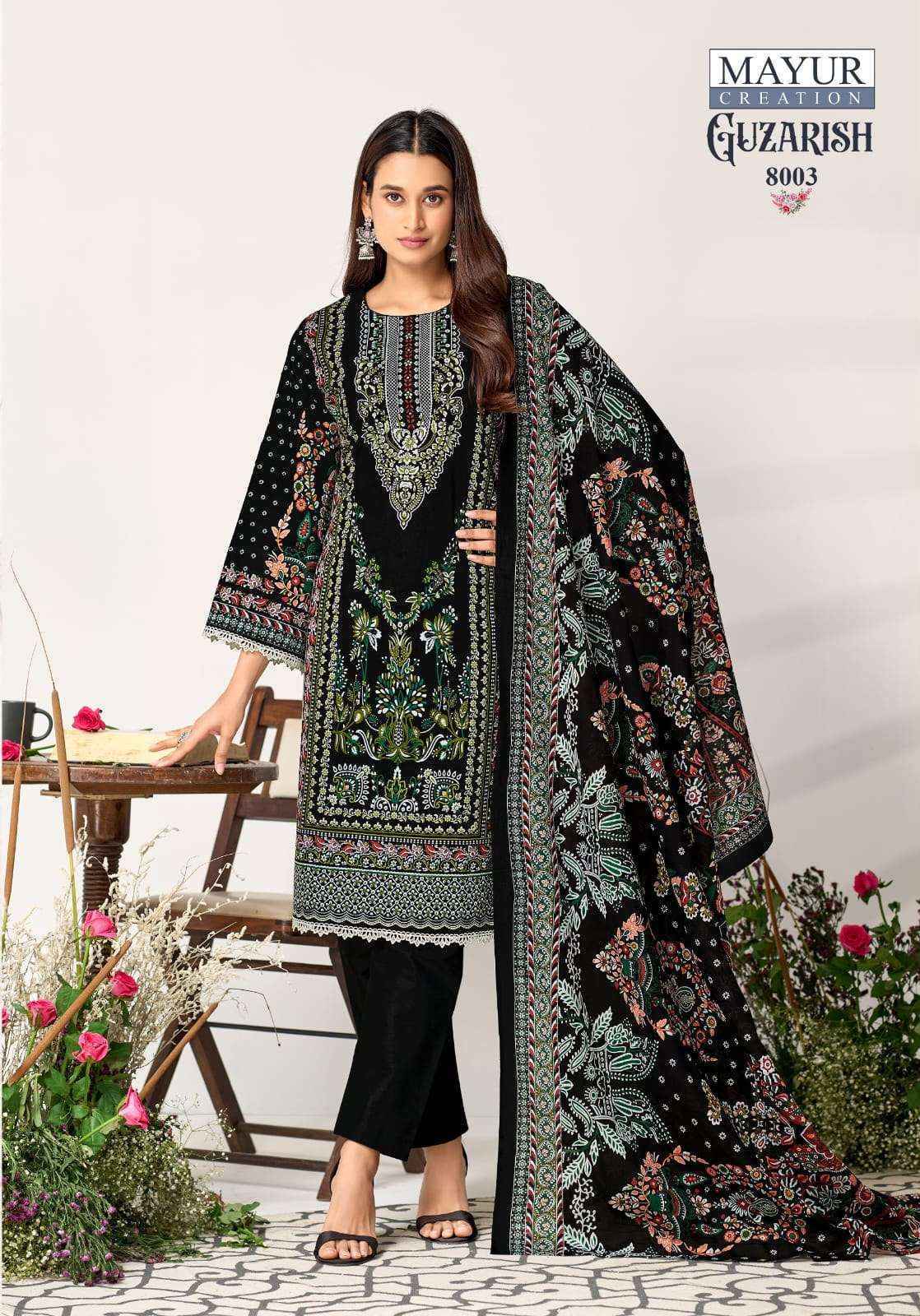 Mayur Creation Guzarish Vol 8 Cotton Dress Material 8 pcs Catalogue