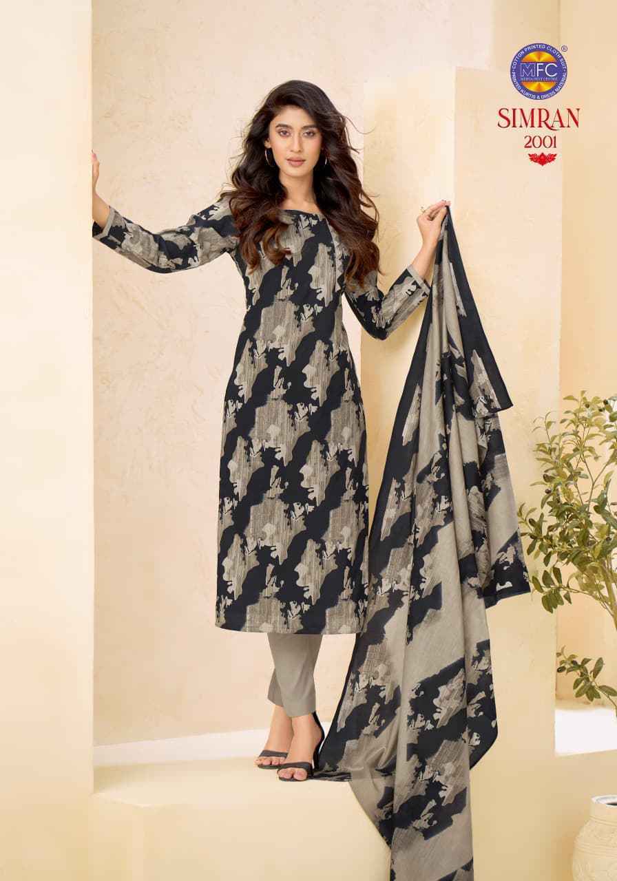 MFC Simran Vol-2 Cotton Dress Material (12 pcs Catalogue)