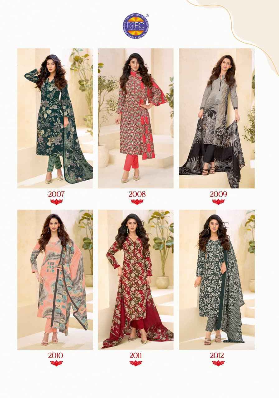 MFC Simran Vol-2 Cotton Dress Material (12 pcs Catalogue)