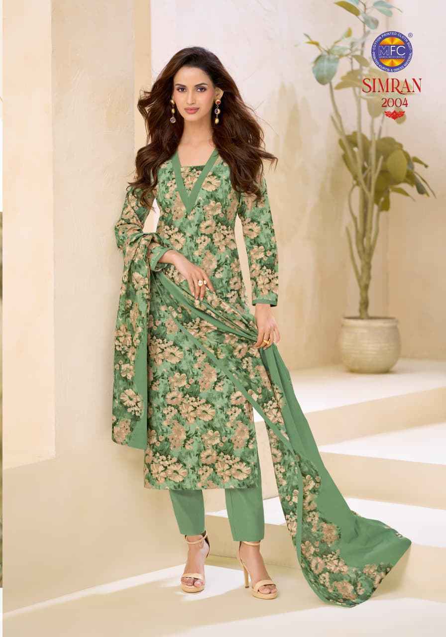 MFC Simran Vol-2 Cotton Dress Material (12 pcs Catalogue)