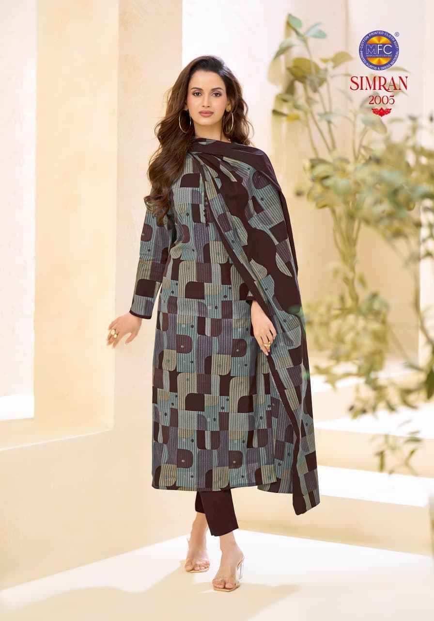 MFC Simran Vol-2 Cotton Dress Material (12 pcs Catalogue)