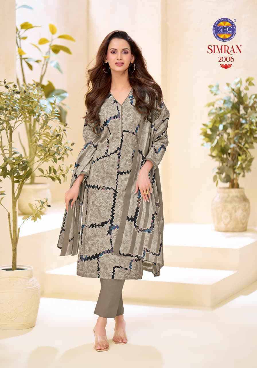 MFC Simran Vol-2 Cotton Dress Material (12 pcs Catalogue)