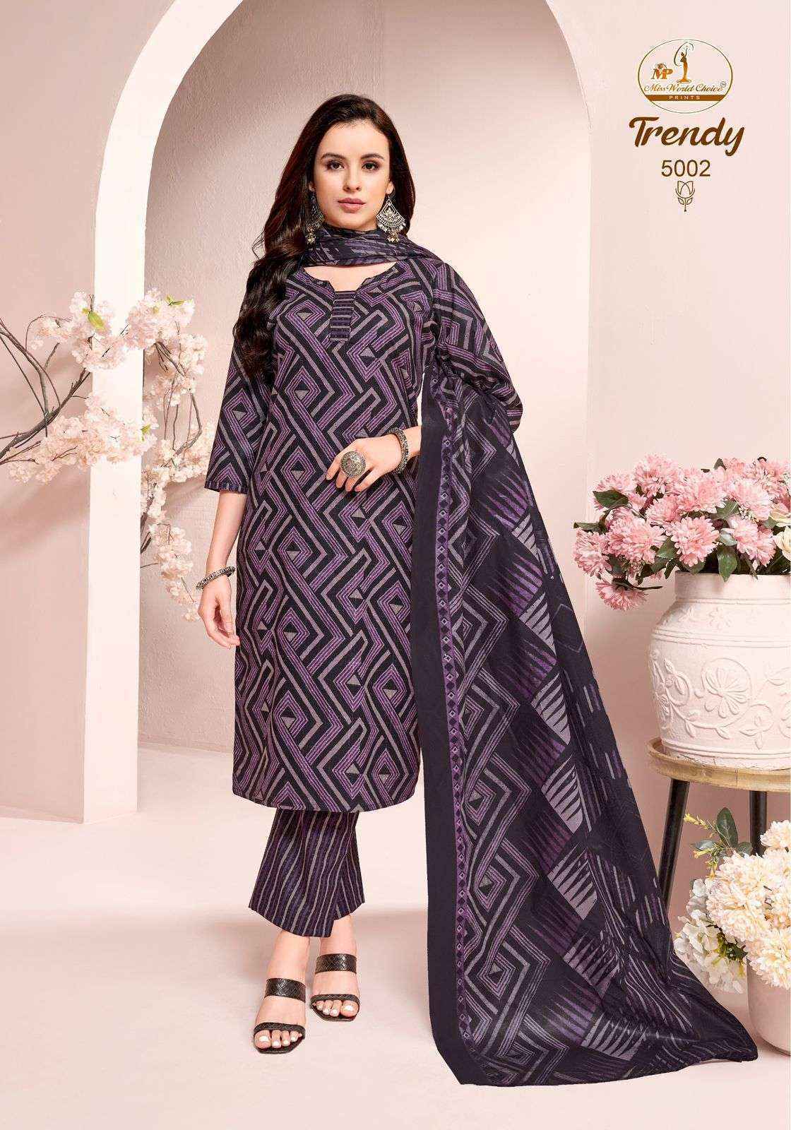 Miss World Choice Trendy Vol-5 Readymade Cotton Dress (10 pcs Catalogue)