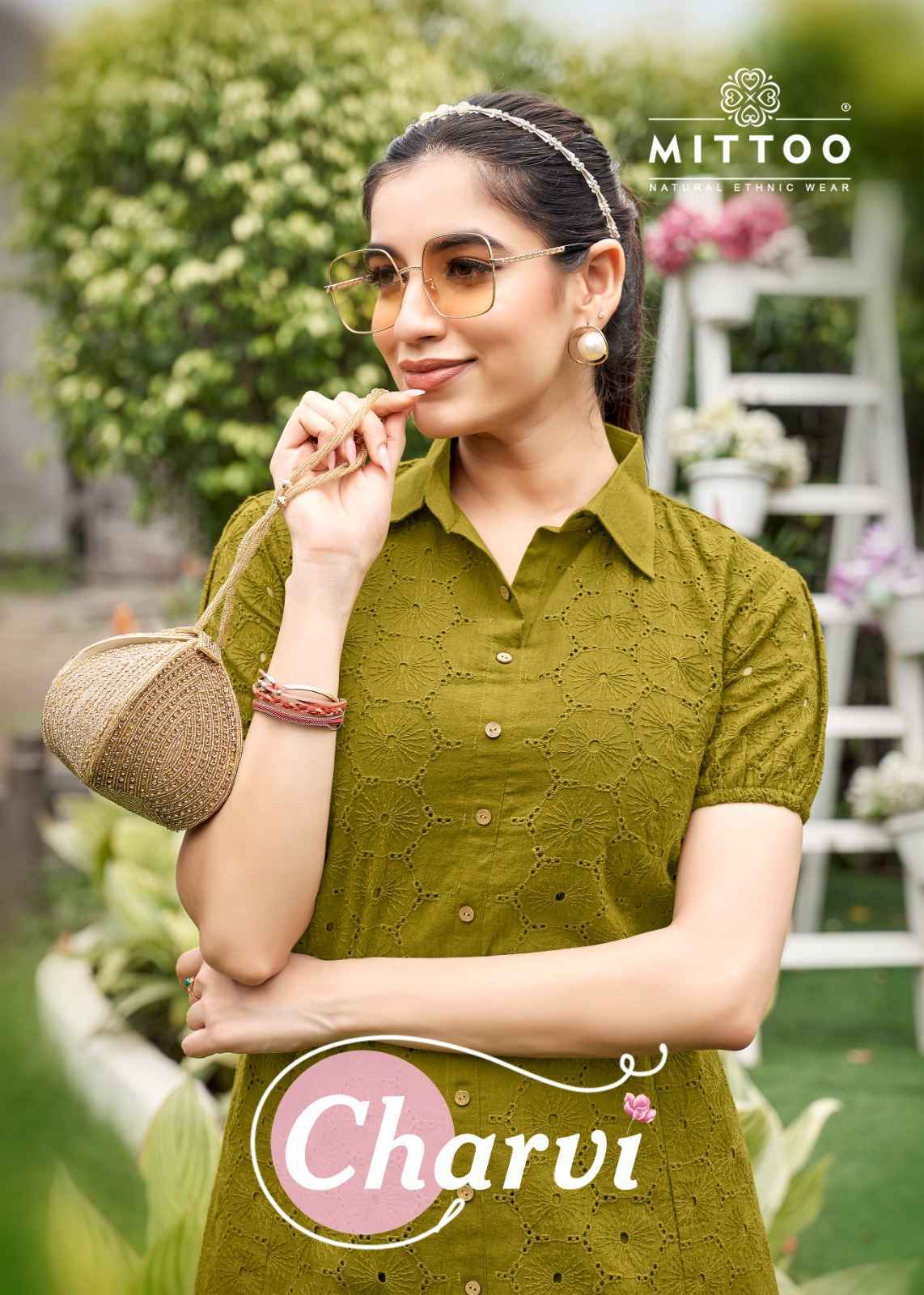 Mittoo Charvi Cotton Top With Bottom (4 pcs Catalogue)