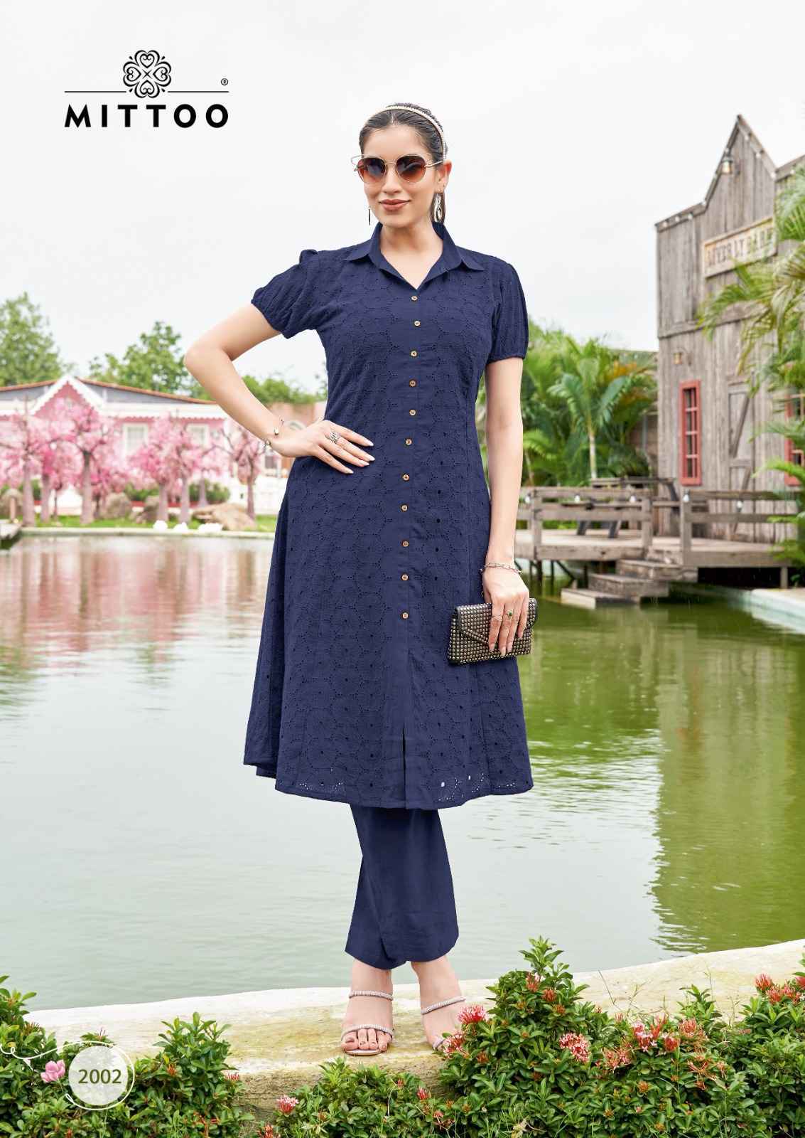 Mittoo Charvi Cotton Top With Bottom (4 pcs Catalogue)