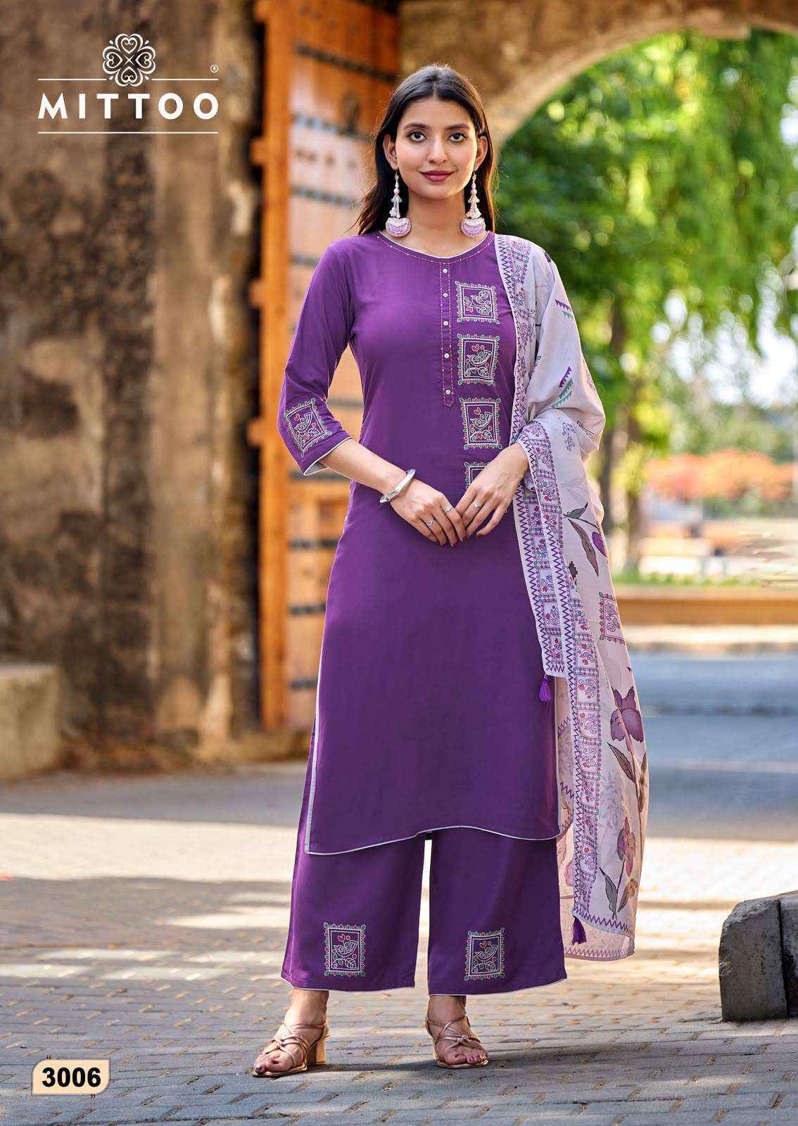Mittoo Noorika Rayon Kurti Combo 6 pcs Catalogue