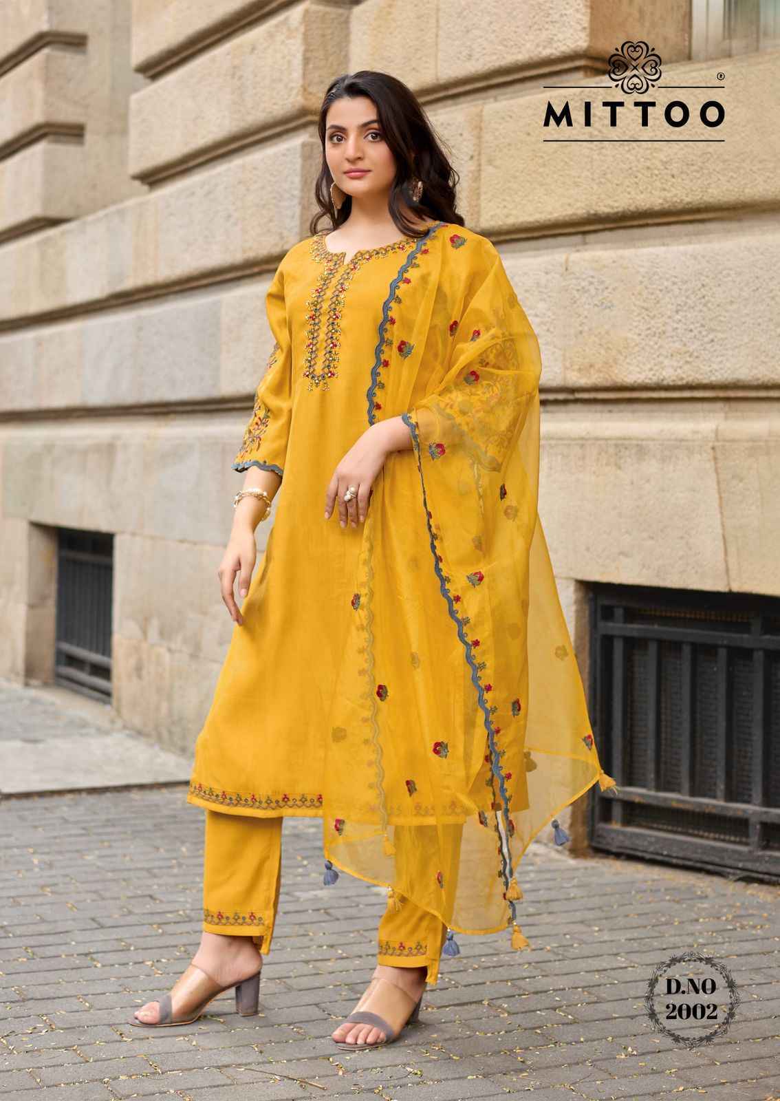 Mittoo Rang Mahal Viscose Readymade Suit (6 pcs Catalogue)