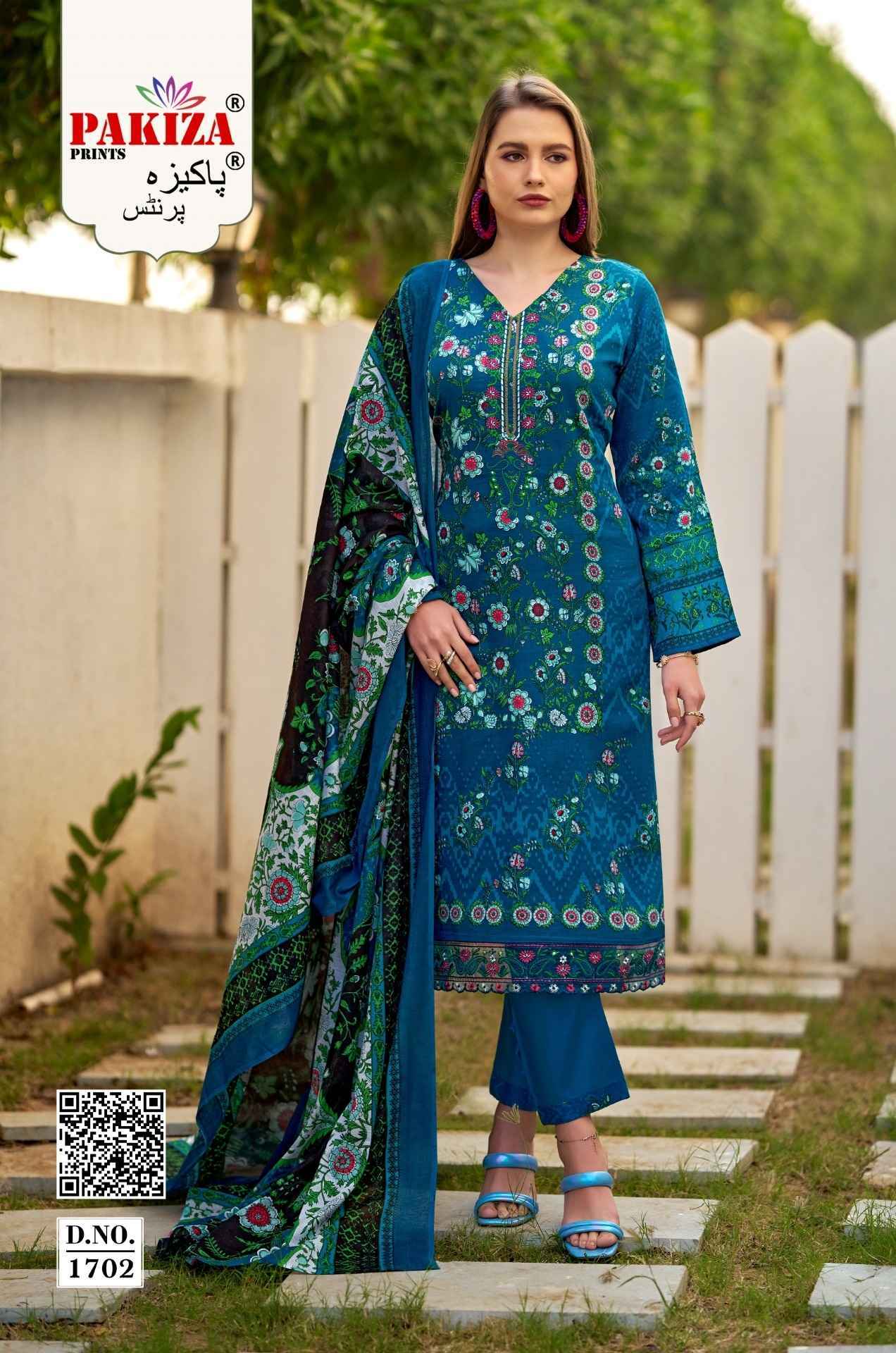 Pakiza Prints Farmaish Vol 17 Jam Satin Dress Material 4 pcs Catalogue