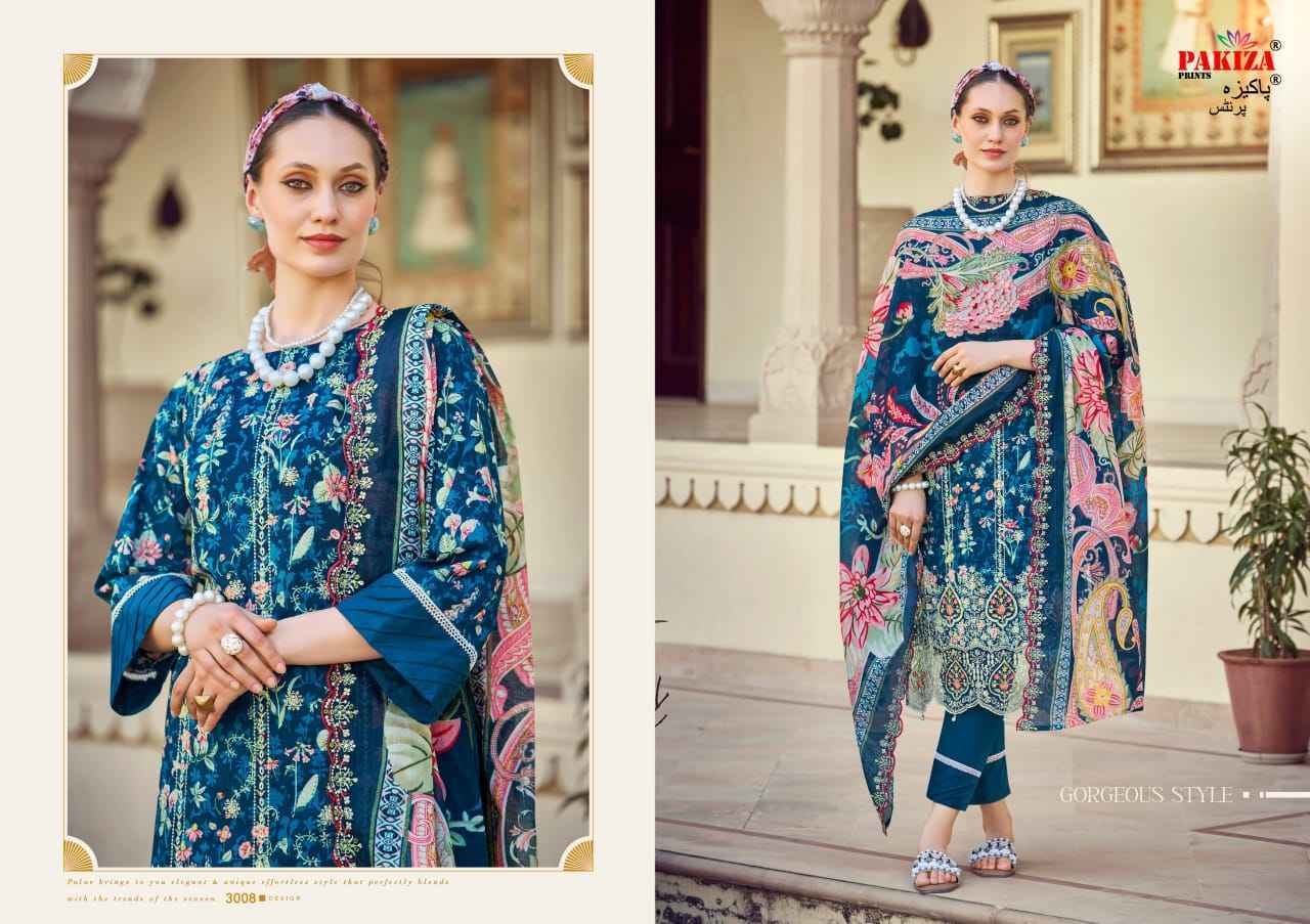 Pakiza Prints Haya Vol 30 Lawn Dress Material 10 pcs Catalogue