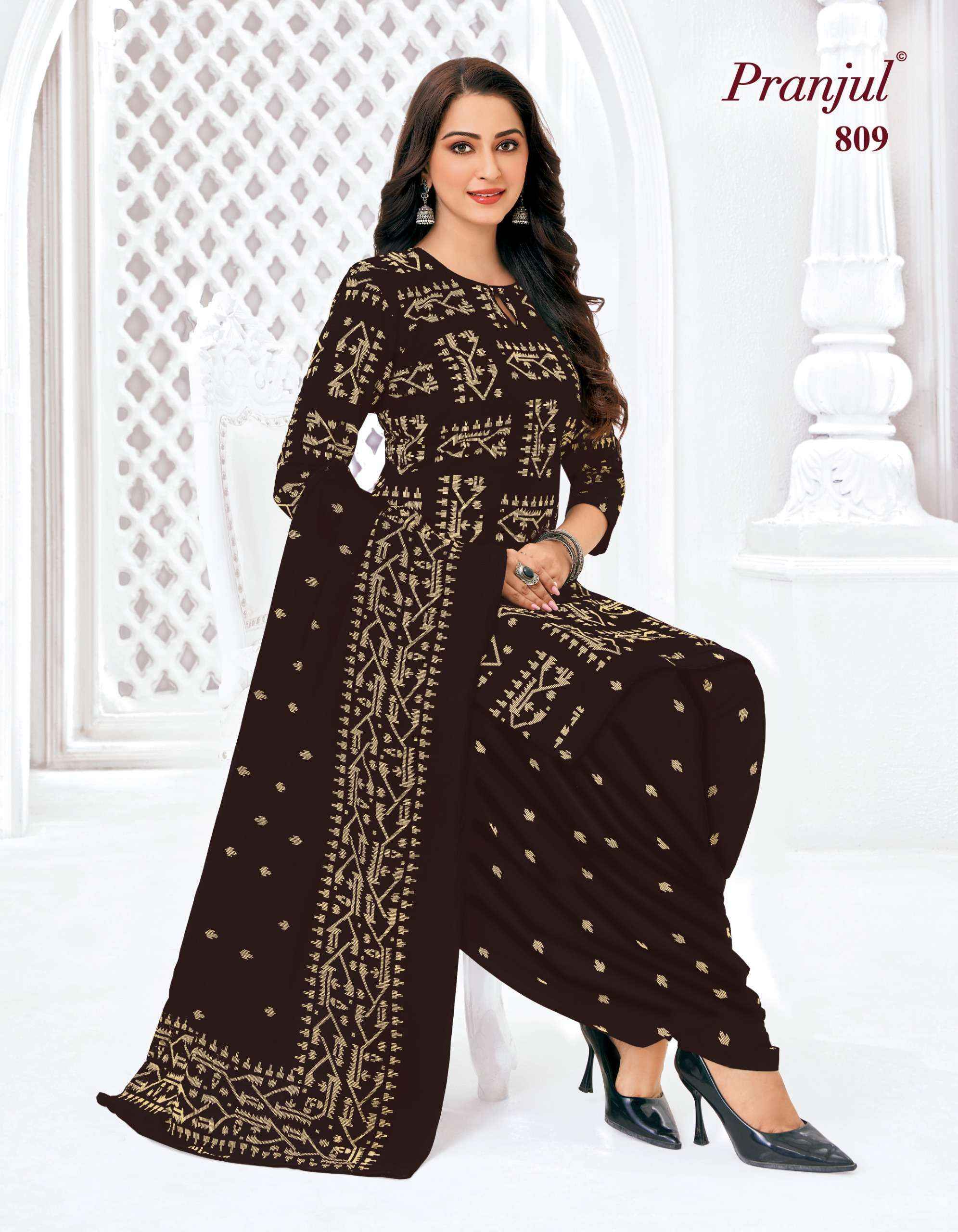 Pranjul Piya Vol 8 Readymade Cotton Dress 9 pcs Catalogue