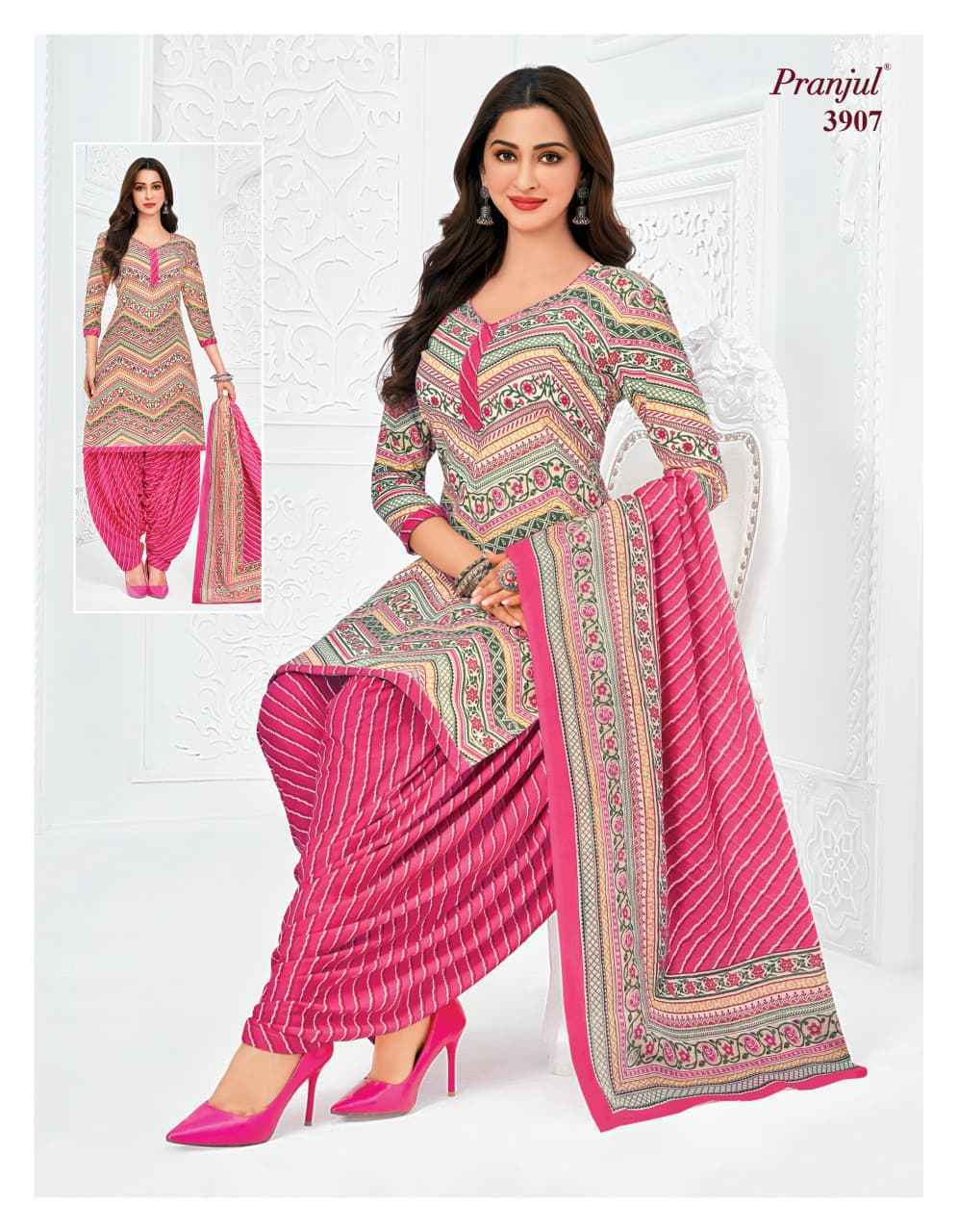 Pranjul Priyanshi Vol 39 Cotton Dress Material 36 pcs Catalogue