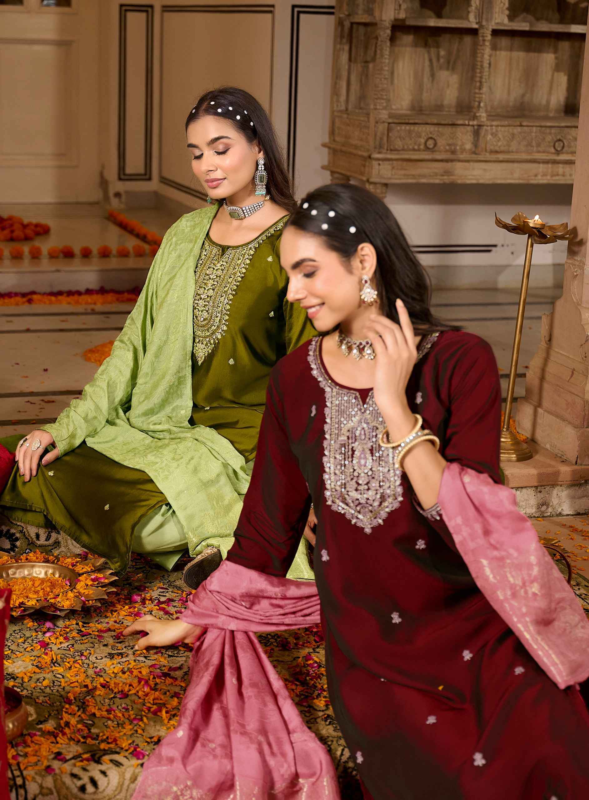 Radhika Lifestyle Rahi Vol-1 Silk Readymade Suit (6 pcs Cataloge)