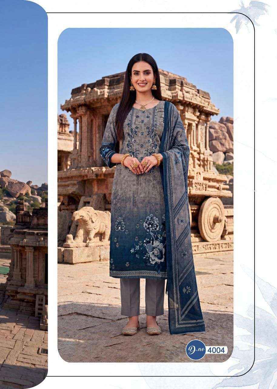 Rahi Fab Rising Silver Vol-4 Cotton Dress Material (8 pcs Catalogue)