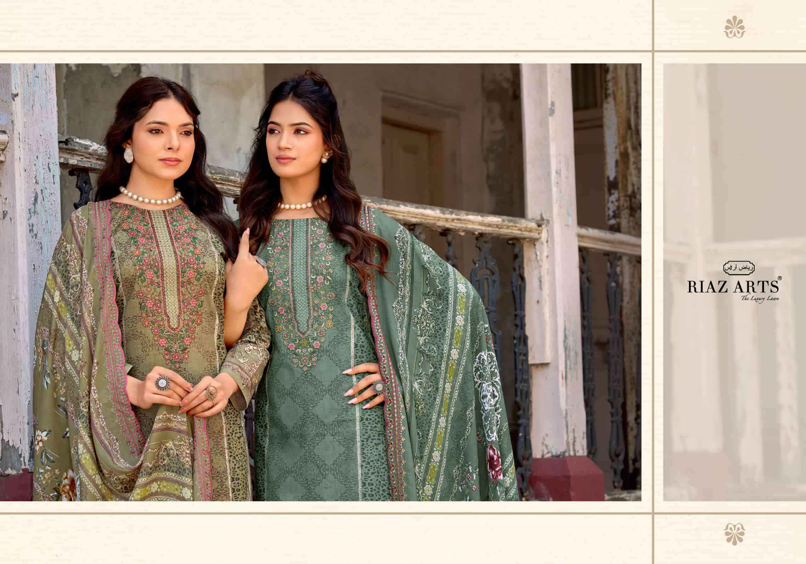 Riaz Arts Surbhi Bin Saeed Hit List Vol-20 Cotton Dress Material (4 pcs Catalogue)