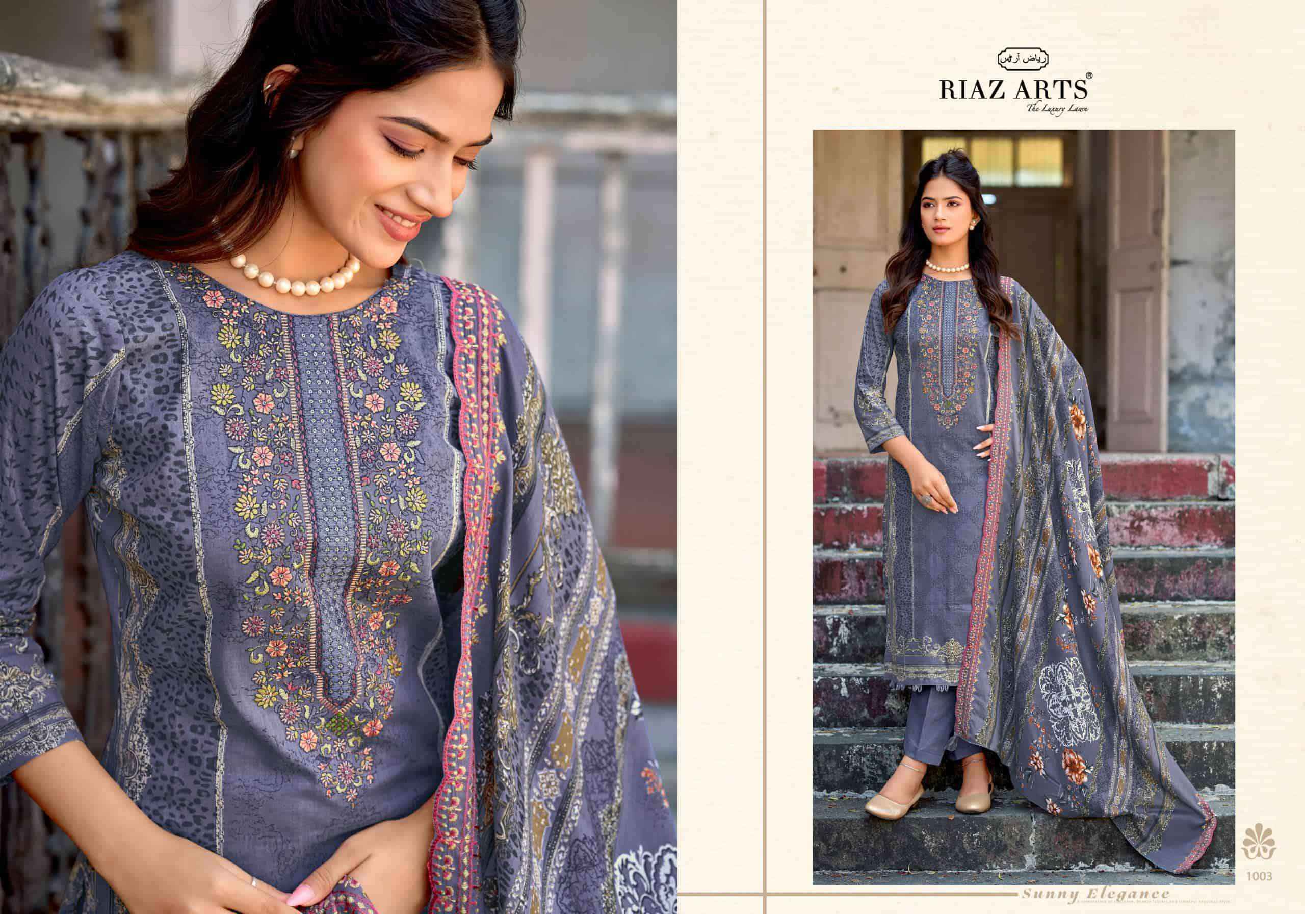 Riaz Arts Surbhi Bin Saeed Hit List Vol-20 Cotton Dress Material (4 pcs Catalogue)
