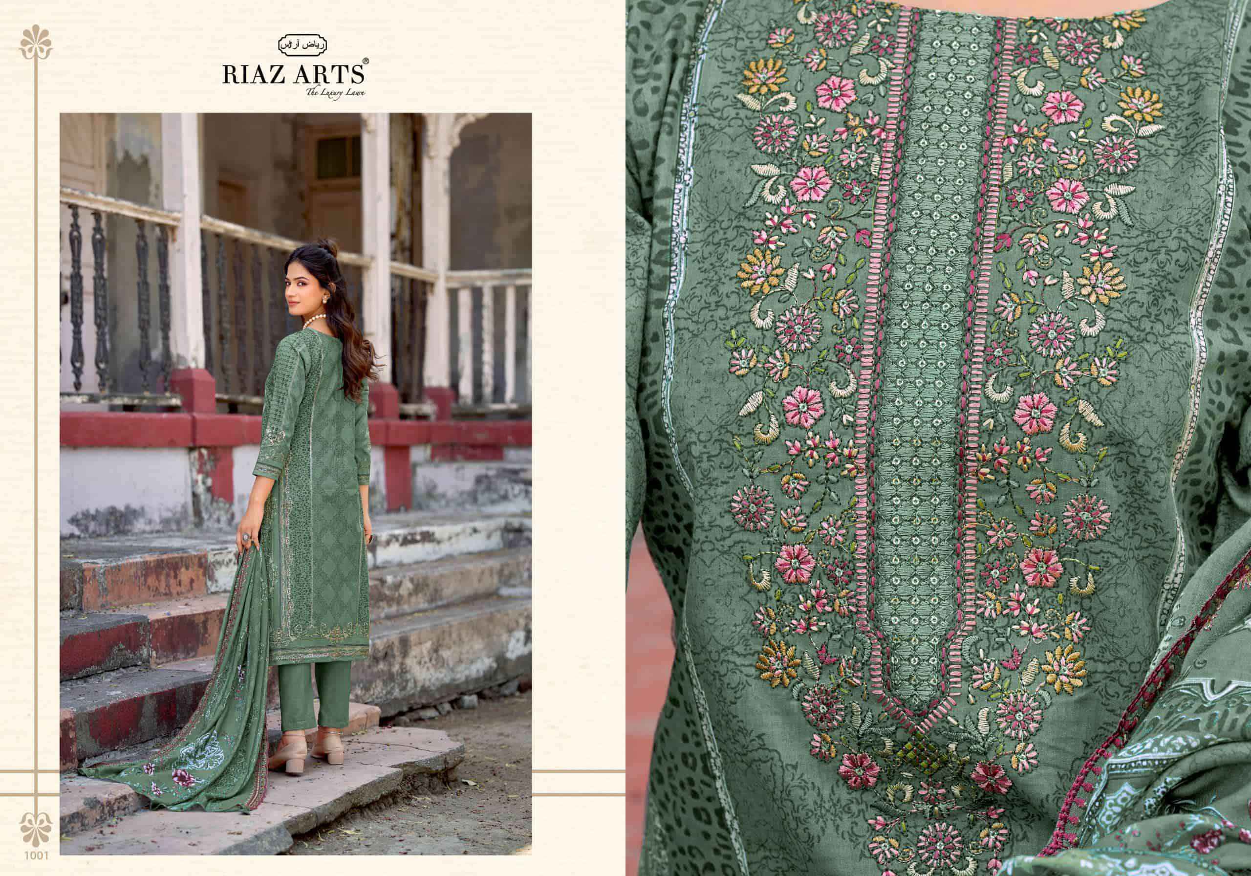 Riaz Arts Surbhi Bin Saeed Hit List Vol-20 Cotton Dress Material (4 pcs Catalogue)