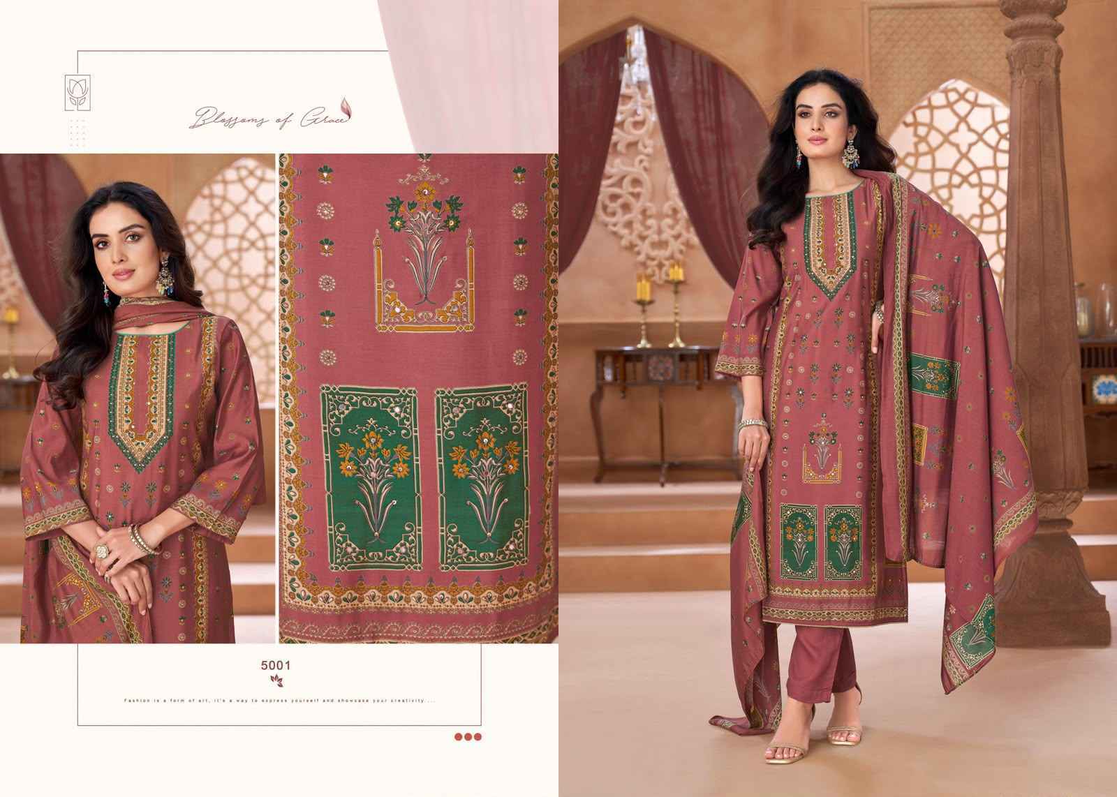 Salvi Fashion Safar Vol 5 Modal Silk Dress Material 8 pcs Catalogue