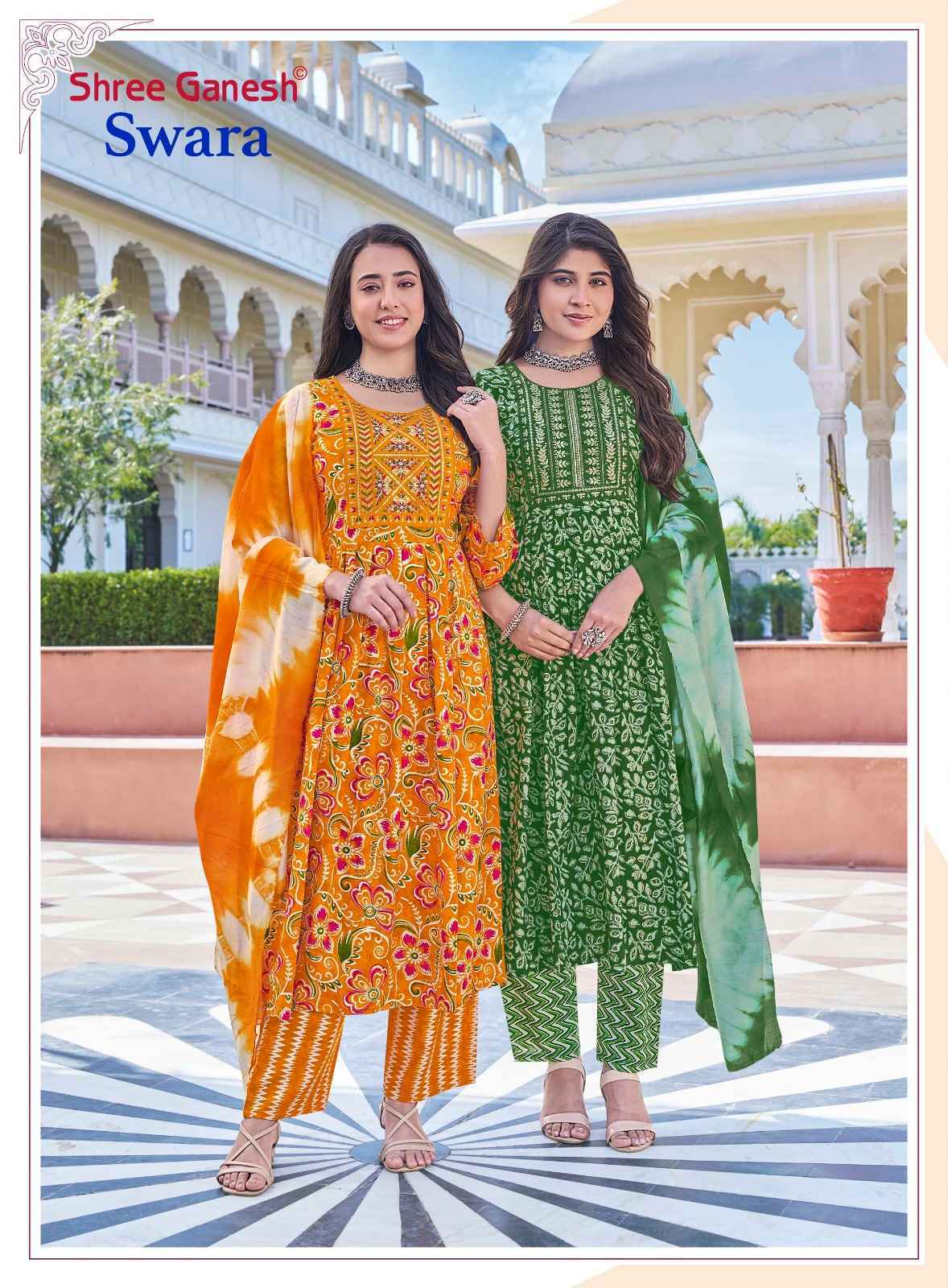 Shree Ganesh Swara Vol-1 Rayon Readymade Suit (10 pcs Catalogue)