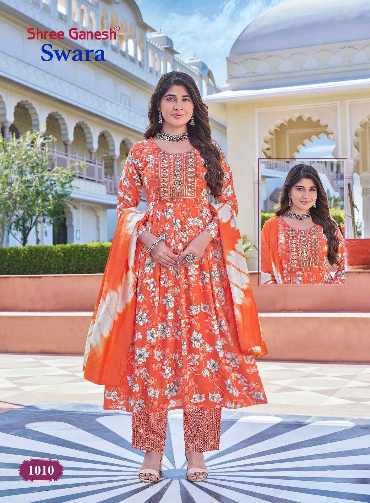 Shree Ganesh Swara Vol-1 Rayon Readymade Suit (10 pcs Catalogue)