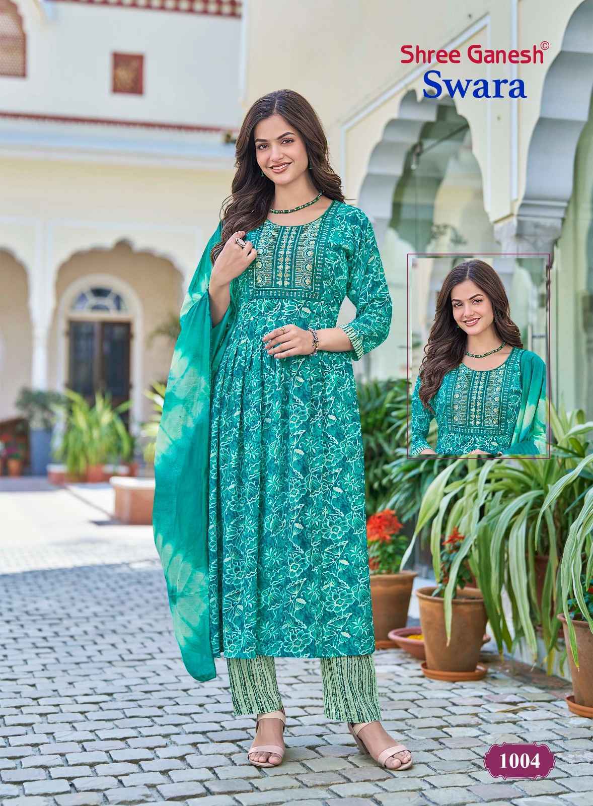 Shree Ganesh Swara Vol-1 Rayon Readymade Suit (10 pcs Catalogue)