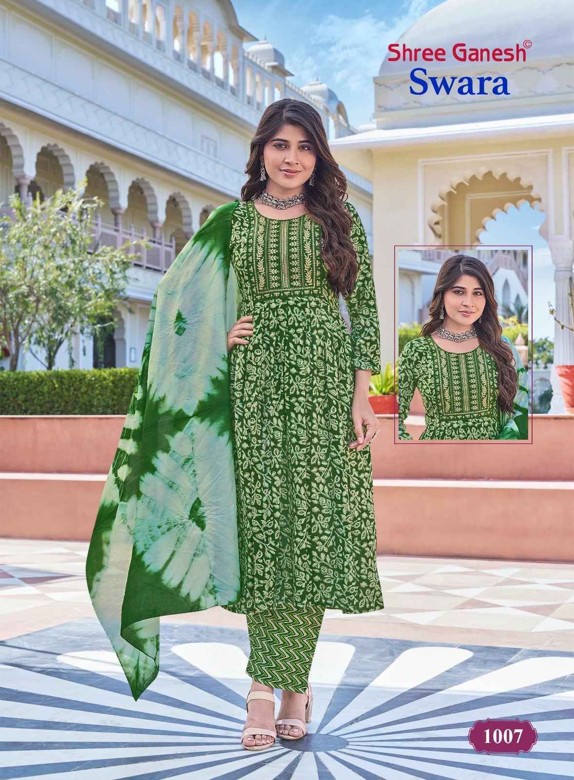 Shree Ganesh Swara Vol-1 Rayon Readymade Suit (10 pcs Catalogue)