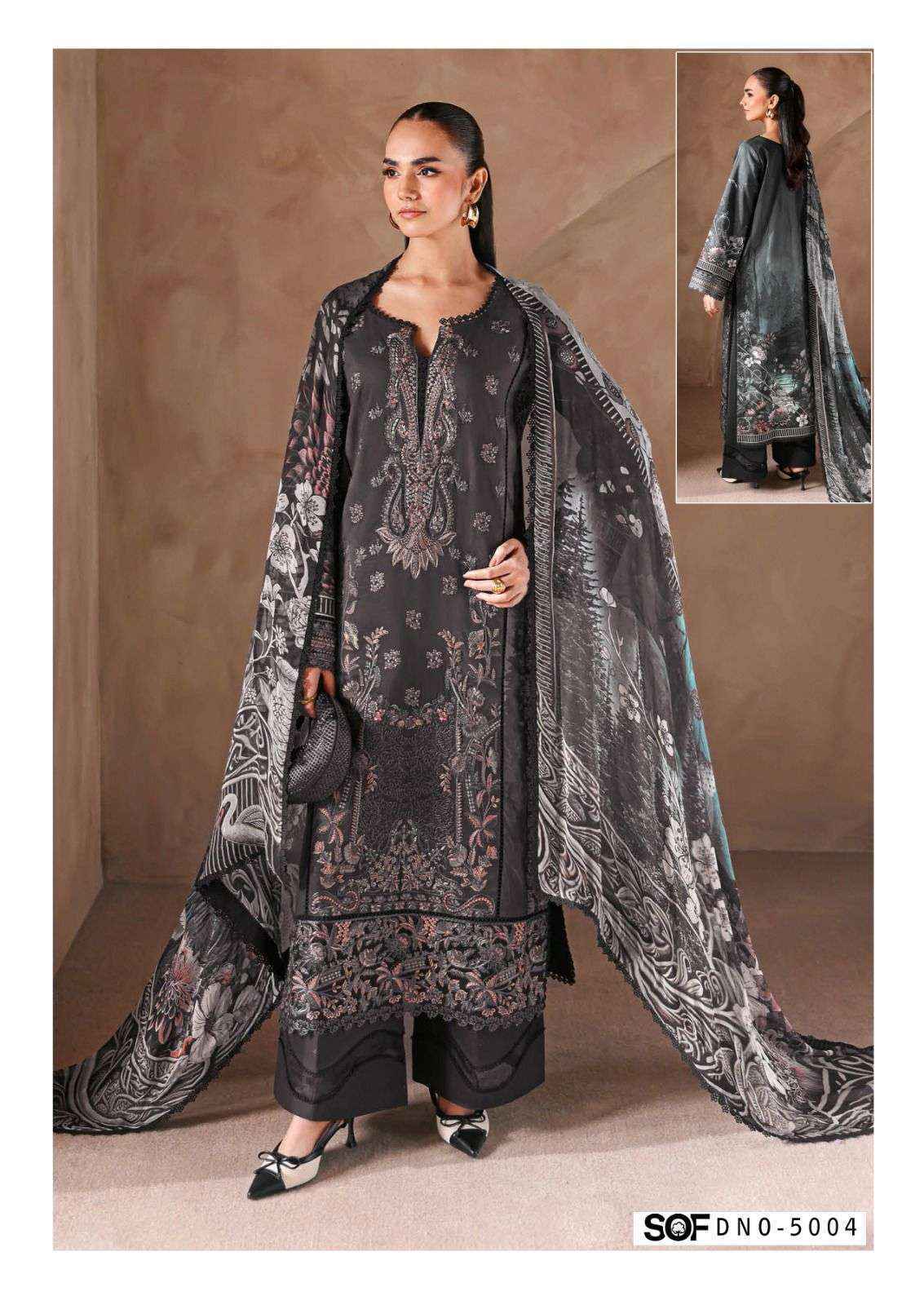 Shree Om Fab Asim Jofa Vol-5 Cotton Dress Material (6 pcs Catalogue)