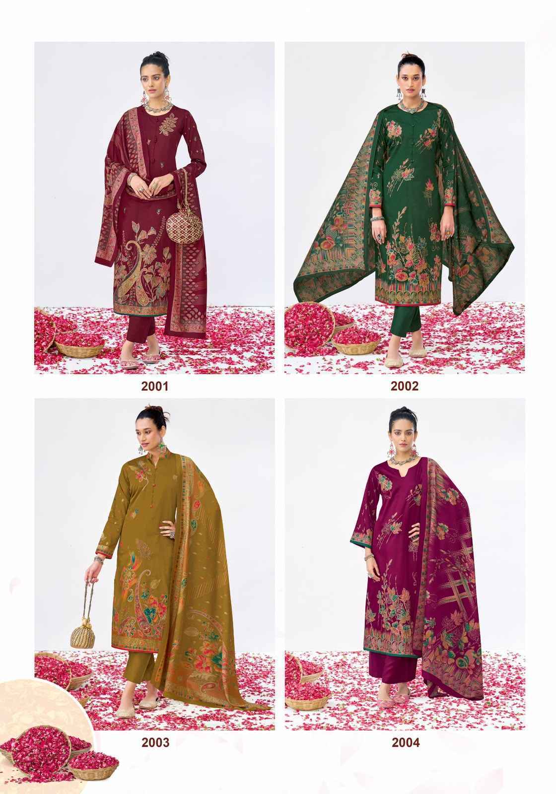 Suryajyoti Kaara Cotton Vol 2 Cotton Dress 6 pcs Catalogue