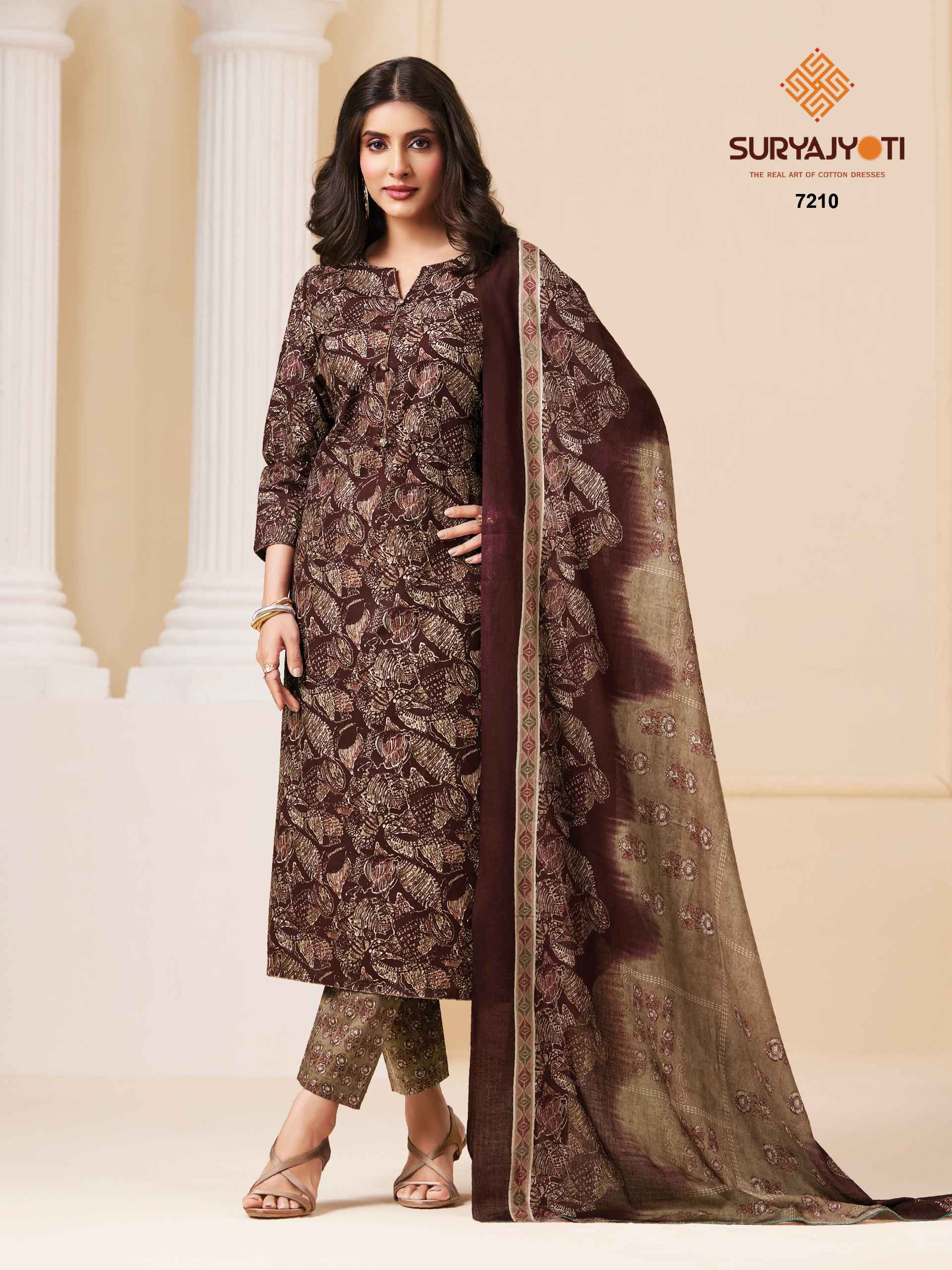 Suryajyoti Trendy Cotton Vol-72 Cotton Dress Material (20 pcs Catalogue)