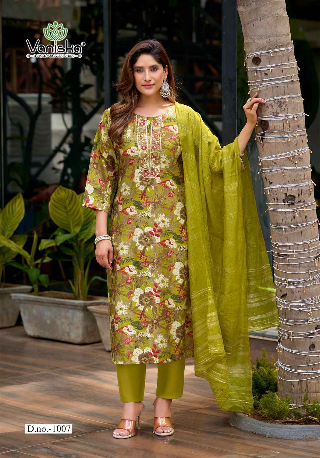 Vaniska Fashion Fiona Vertican Kurti Combo 8 pcs Catalogue