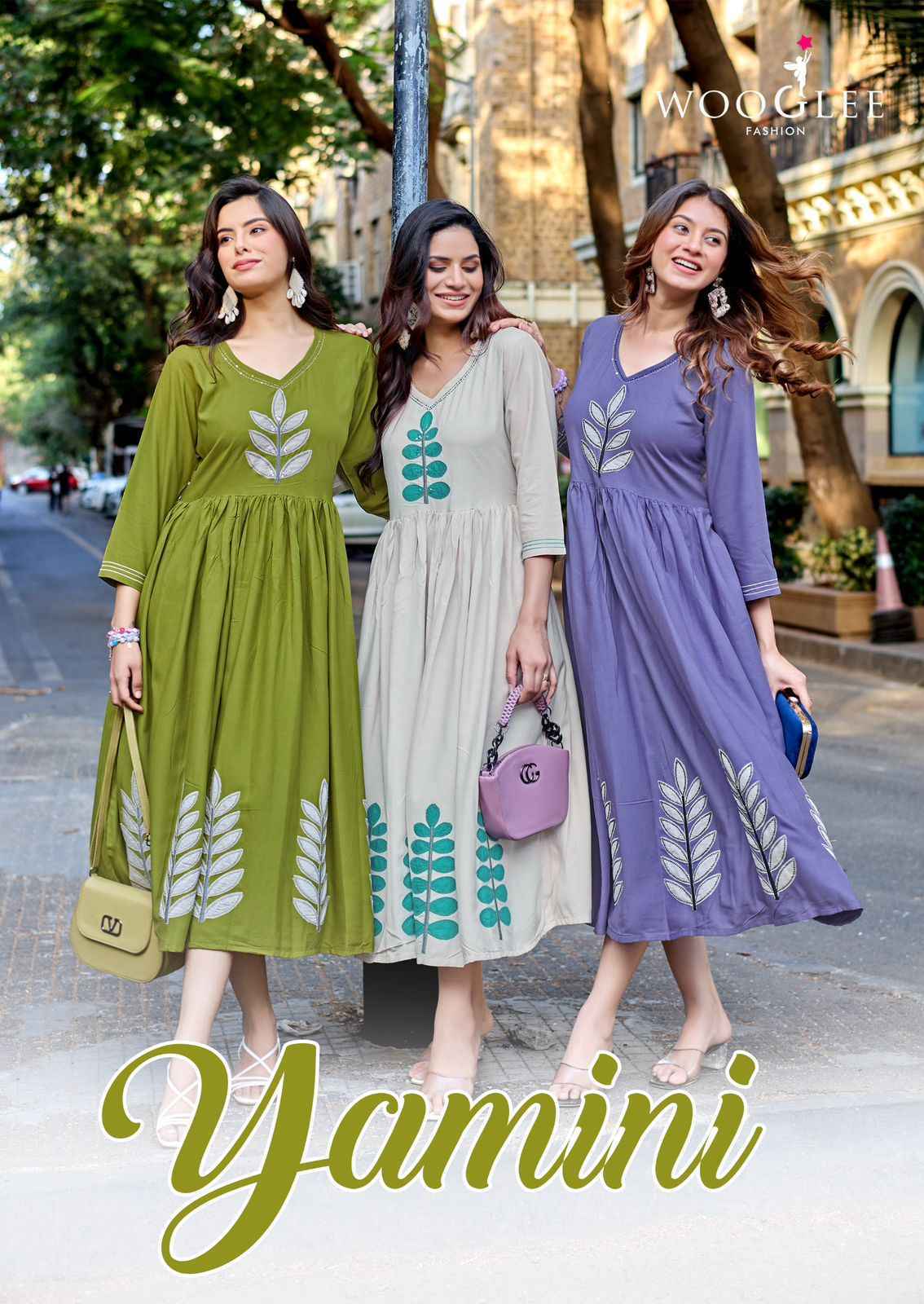 Wooglee Yamini Rayon Gowm (6 pcs Catalogue)