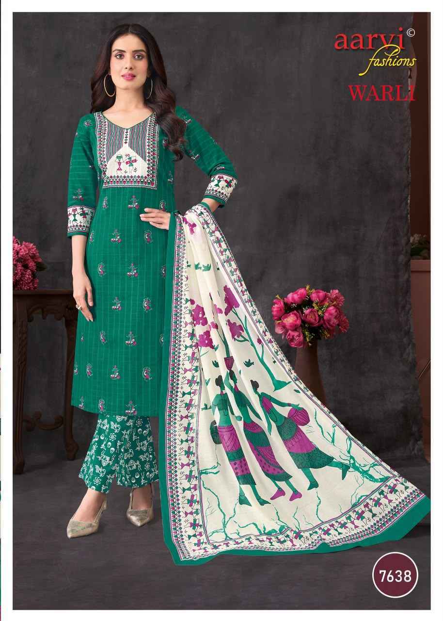 Aarvi Fashion Warli Vol 1 Radymade Cotton Dress 8 pcs Catalogue