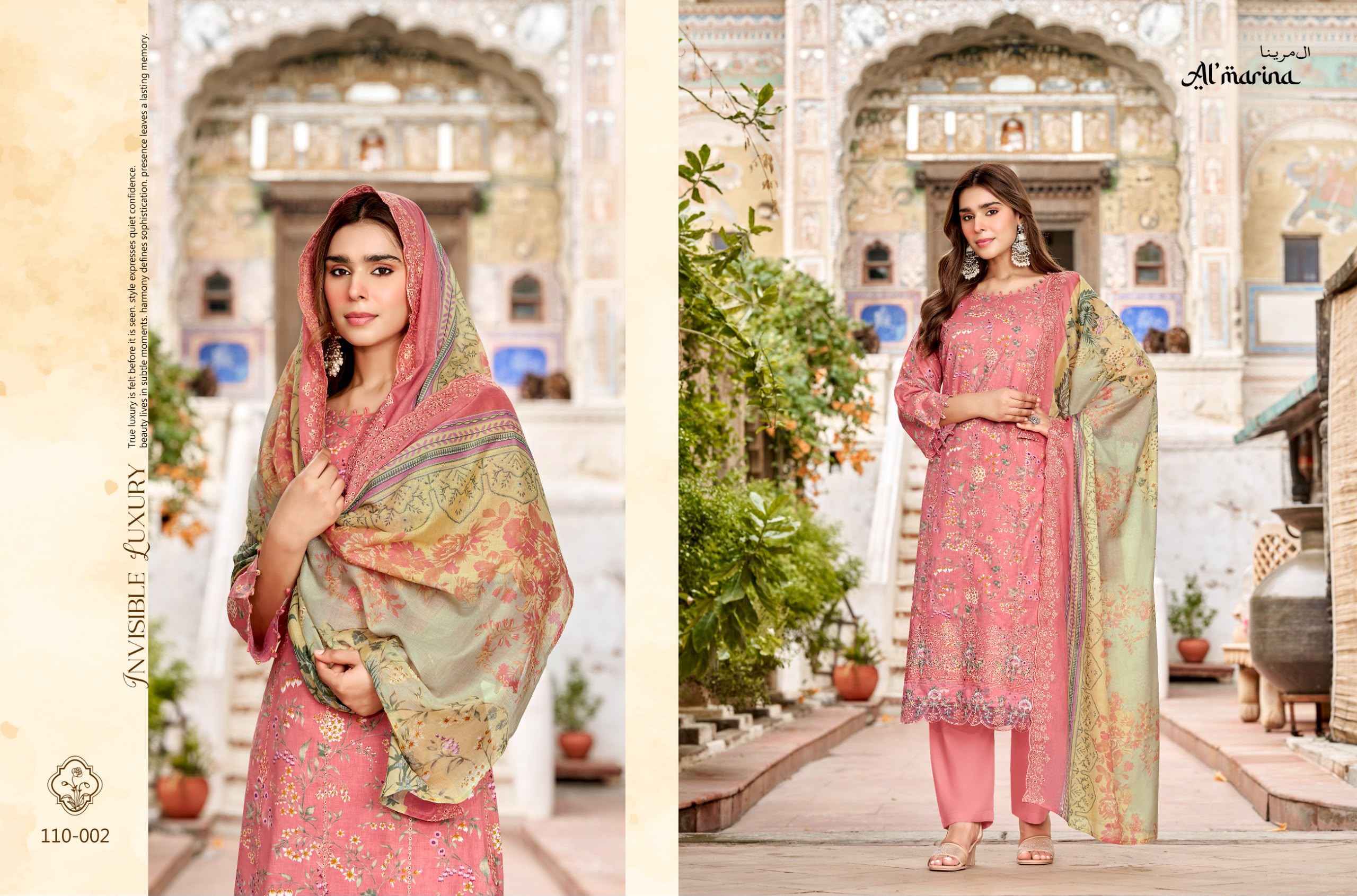 Al Marina Chikankari Vol 6 Cotton Dress Material 6 pcs Catalogue