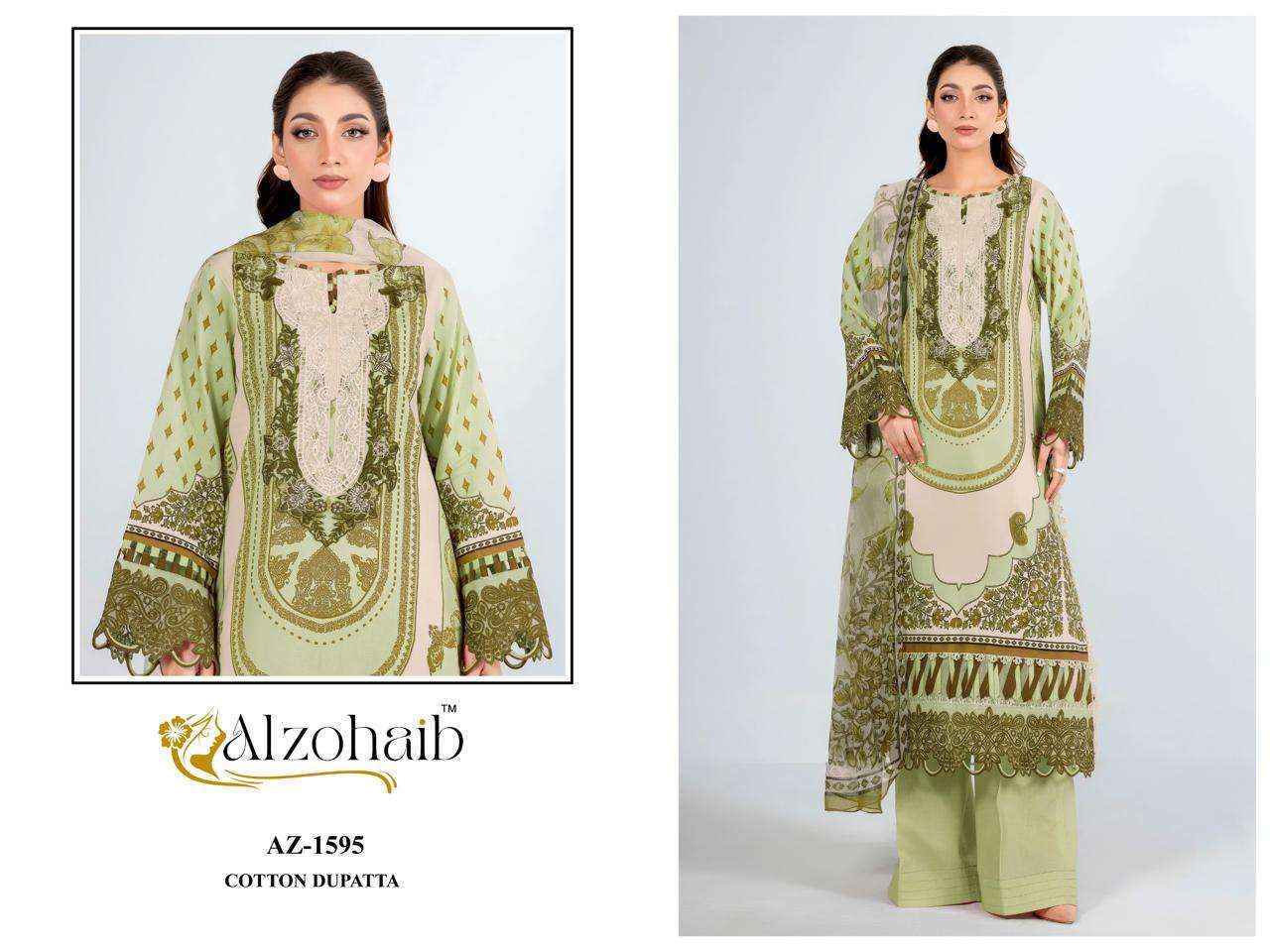 Al Zohaib Anisa Vol 2 Cotton Dress Material 4 pcs Catalogue