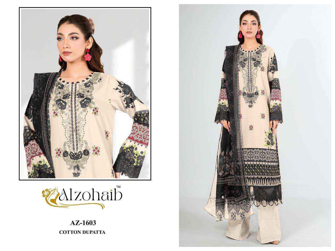 Al Zohaib Anisa Vol 2 Cotton Dress Material 4 pcs Catalogue