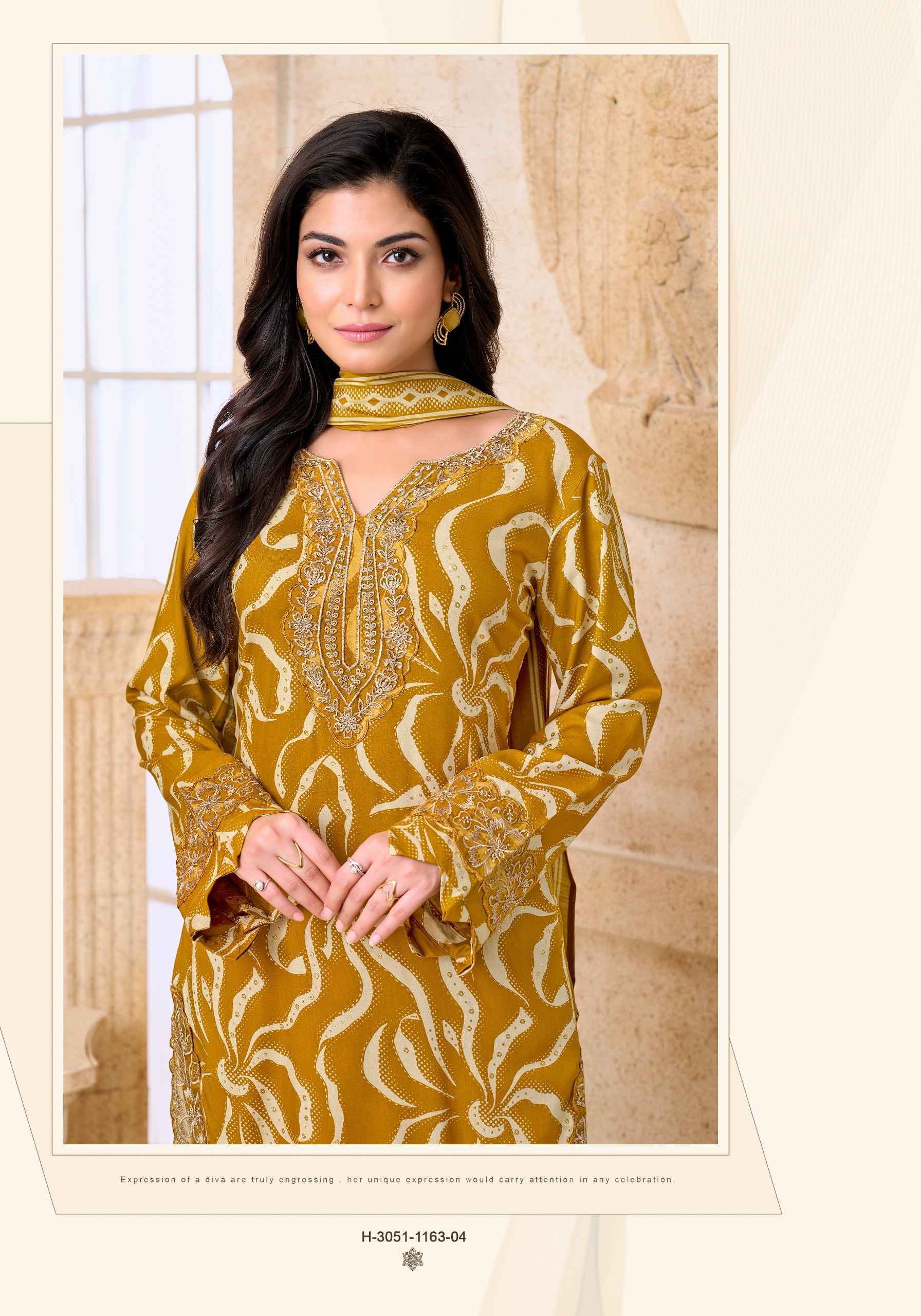 Alok Apple Cut Viscose Reyon Dress Material 6 pcs Catalogue