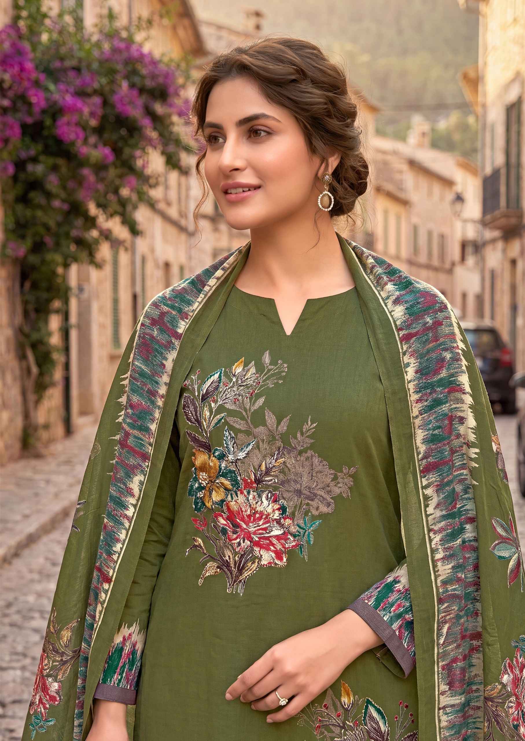 Alok Dorika Mudaal Dress Material 6 pcs Catalogue