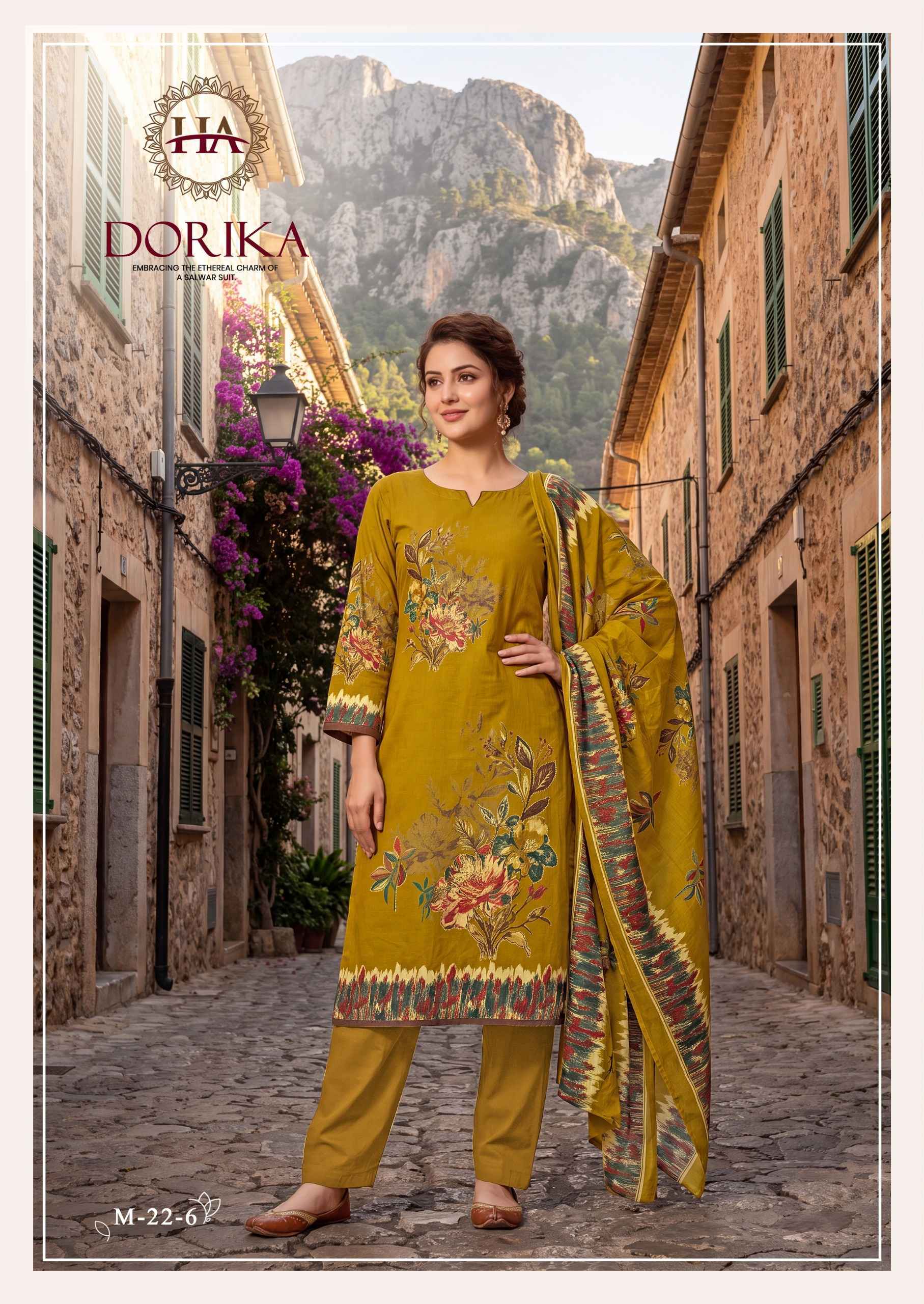 Alok Dorika Mudaal Dress Material 6 pcs Catalogue