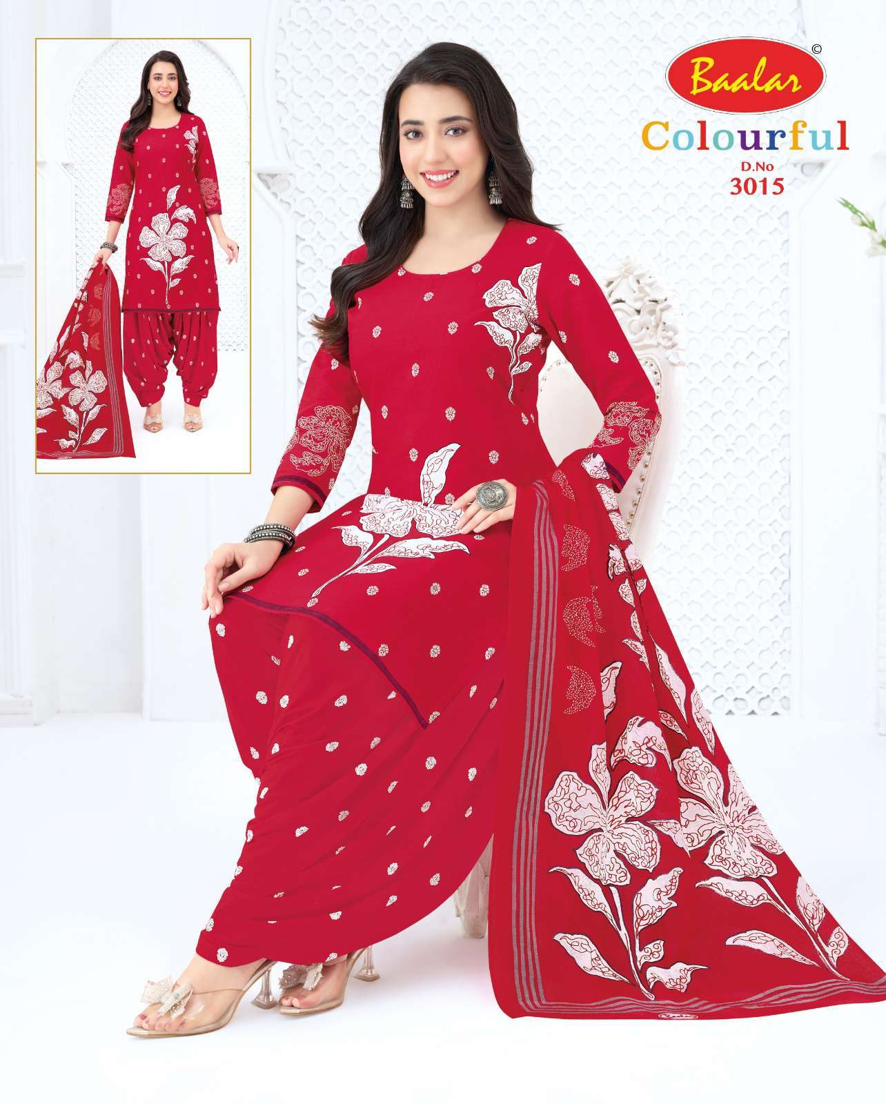 Baalar Colourful Vol 30 Cotton Dress Material 36 pcs Catalogue