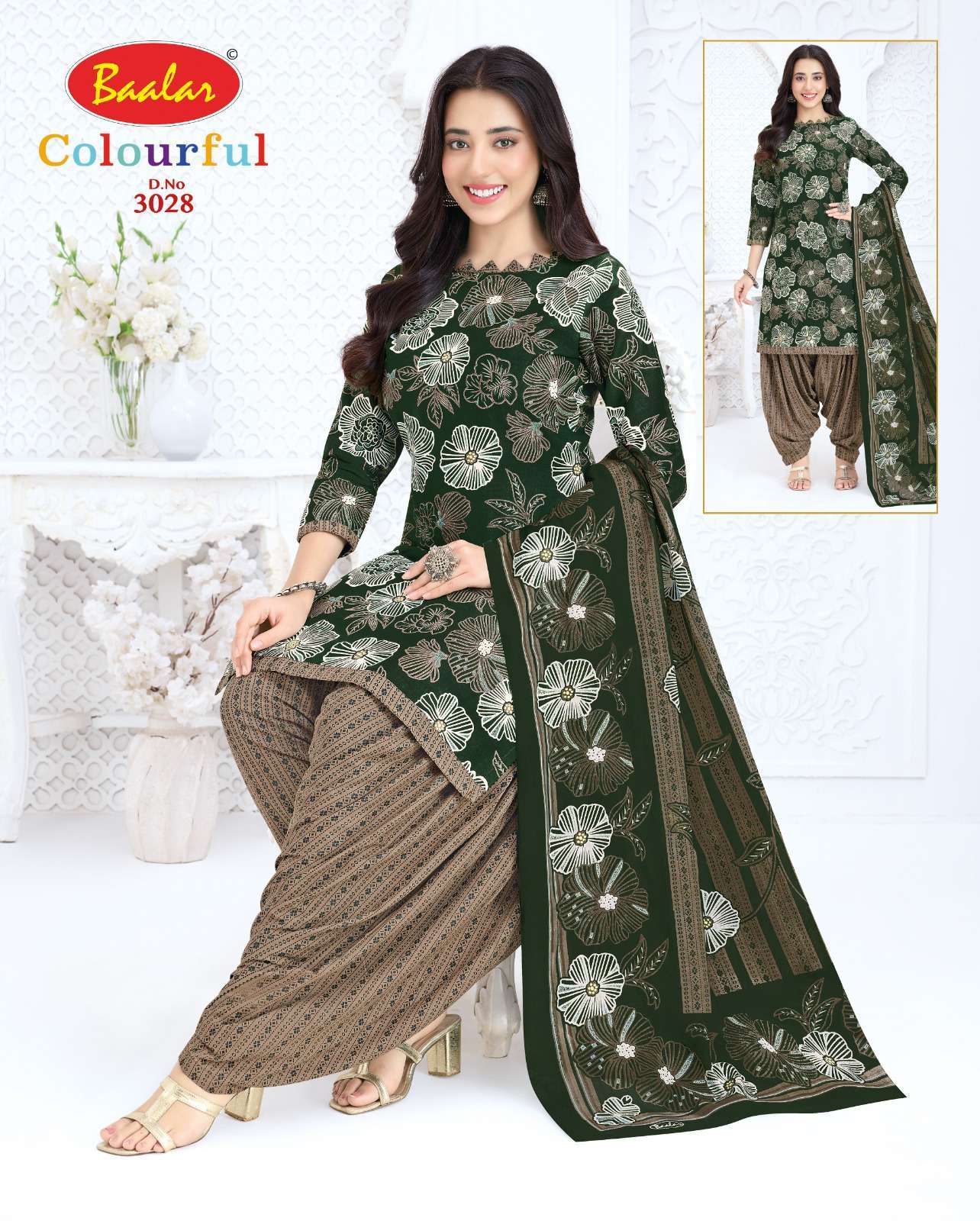 Baalar Colourful Vol 30 Cotton Dress Material 36 pcs Catalogue
